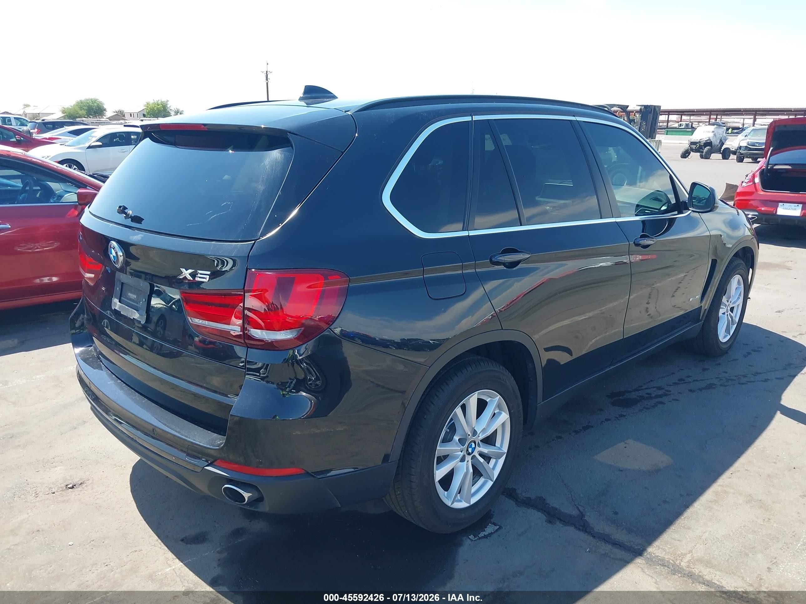 2014 Bmw X5 Sdrive35i Black vin: 5UXKR2C56E0C00102