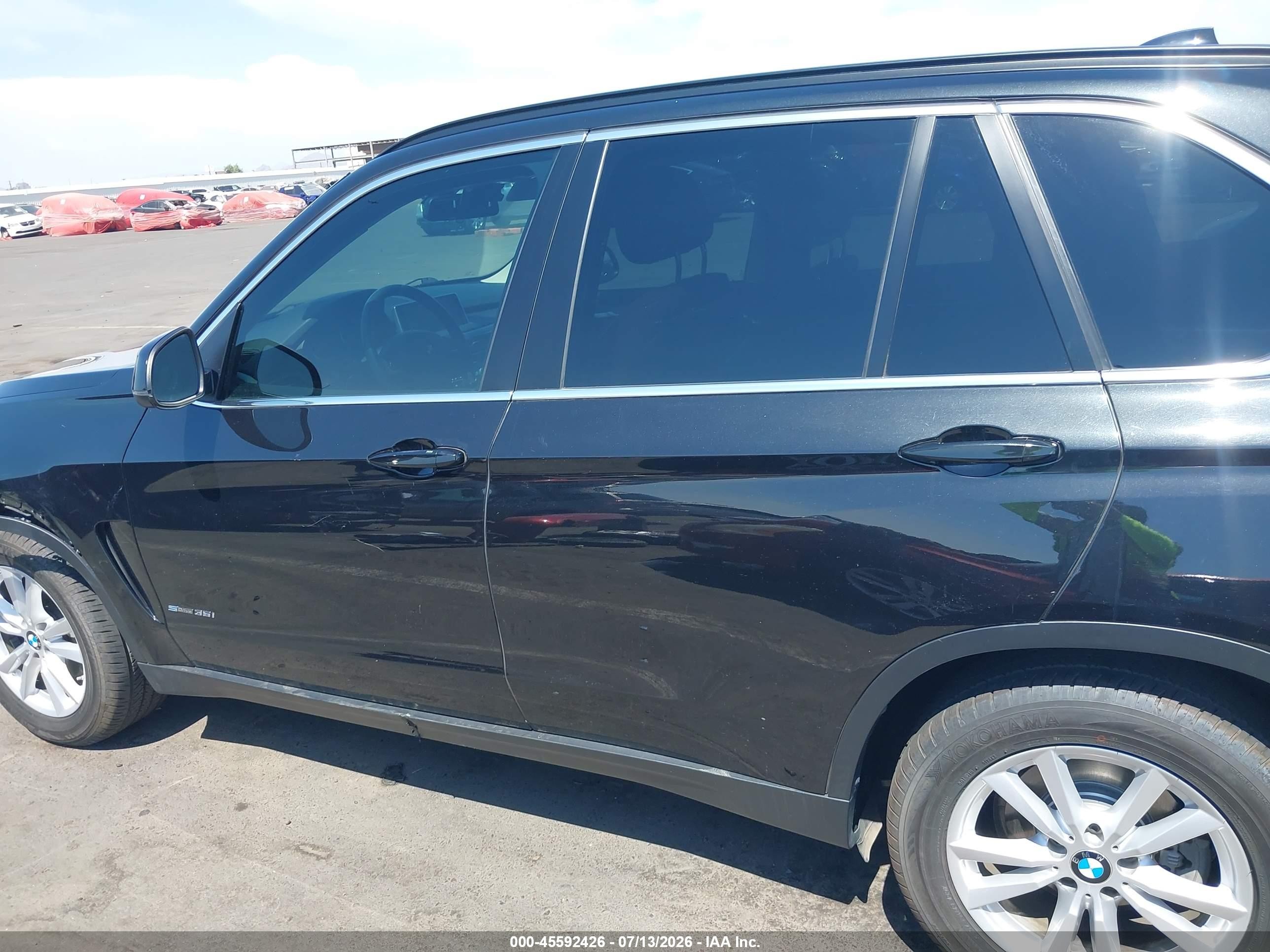 2014 Bmw X5 Sdrive35i Black vin: 5UXKR2C56E0C00102