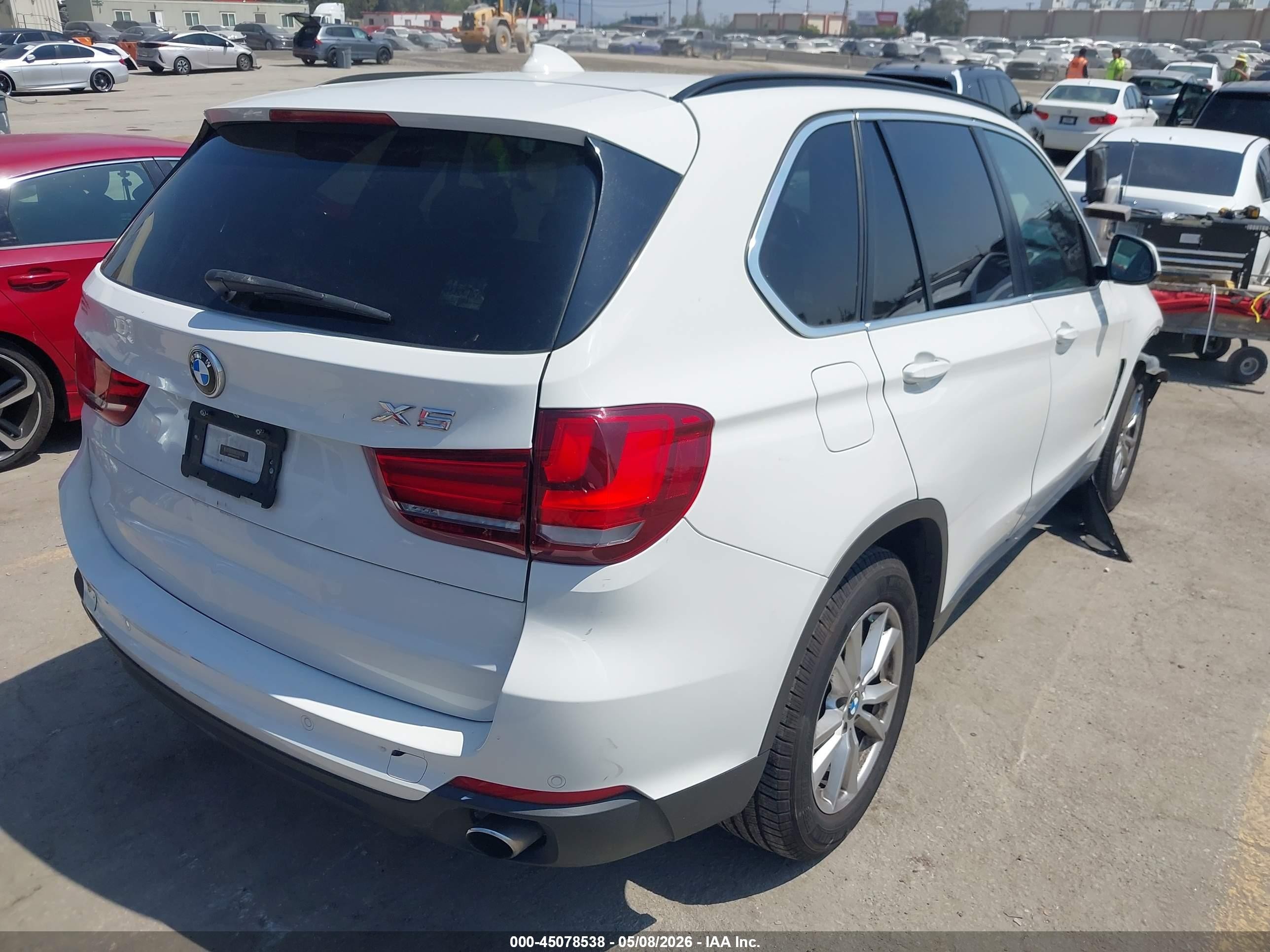 2015 Bmw X5 Sdrive35i Белый vin: 5UXKR2C56F0H39692