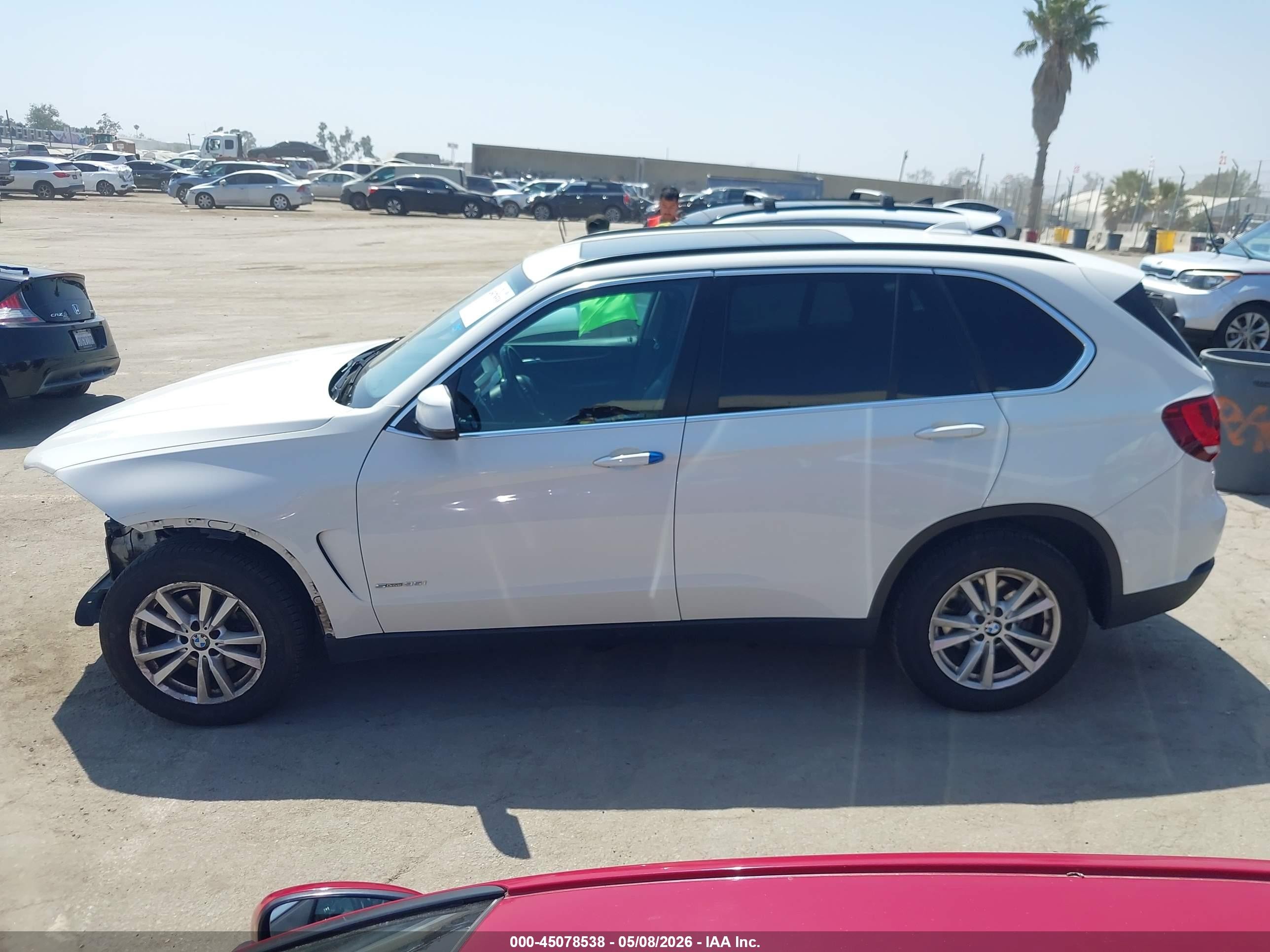 2015 Bmw X5 Sdrive35i Белый vin: 5UXKR2C56F0H39692