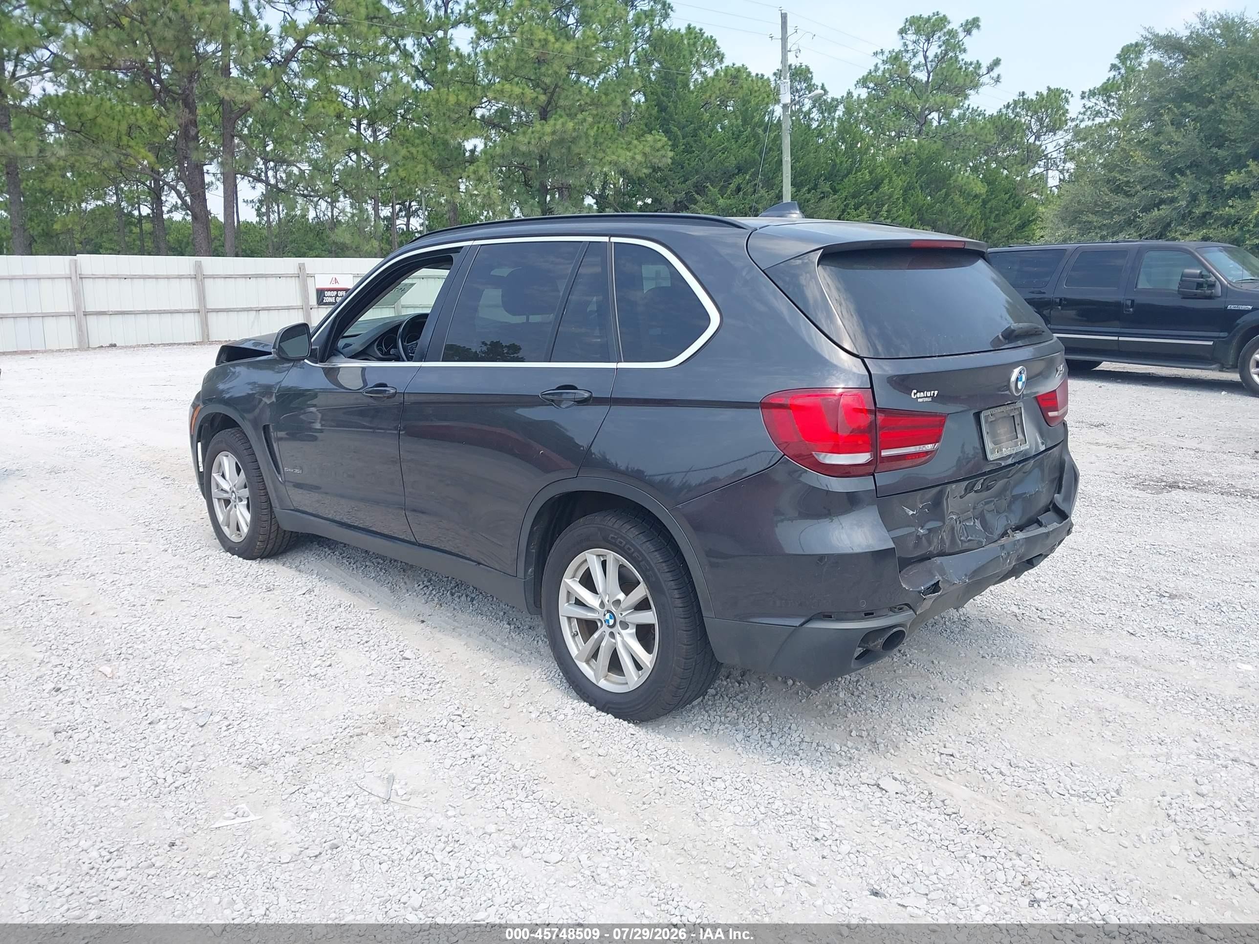 2015 Bmw X5 Sdrive35i Gray vin: 5UXKR2C57F0H37823