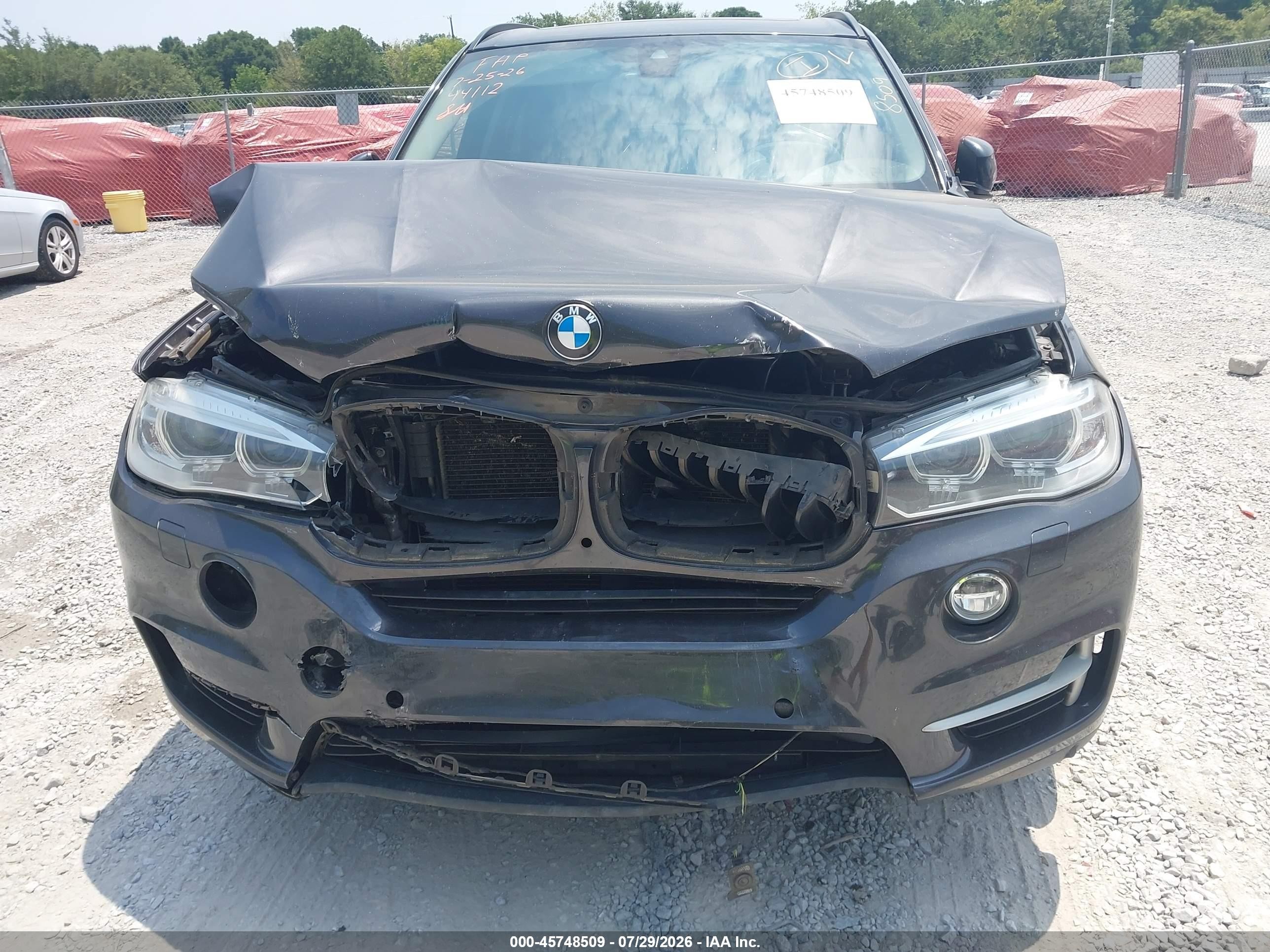 2015 Bmw X5 Sdrive35i Gray vin: 5UXKR2C57F0H37823