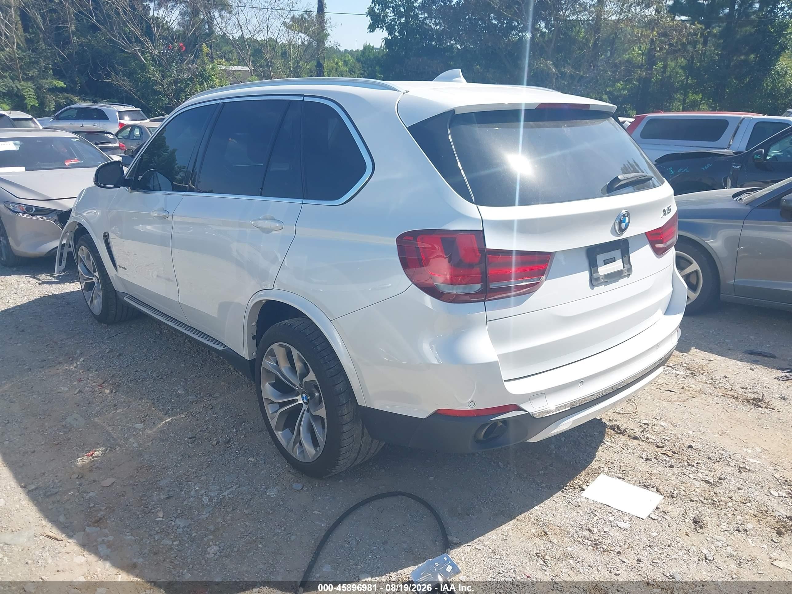 2016 Bmw X5 Sdrive35i White vin: 5UXKR2C57G0U17268