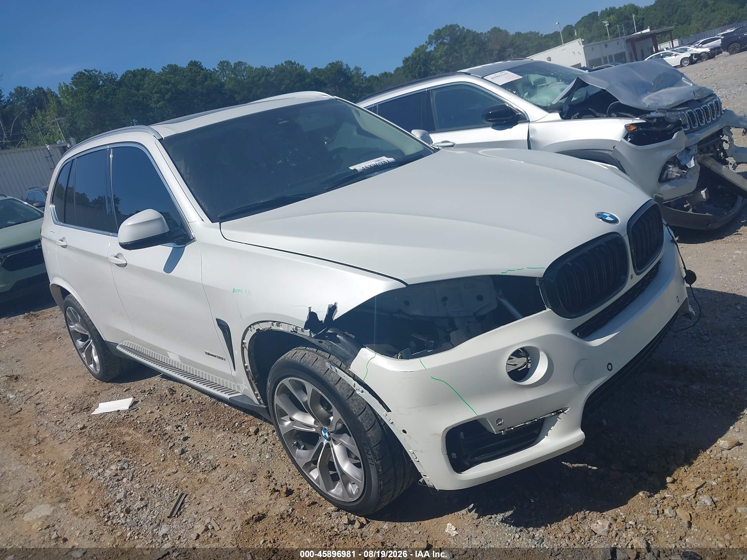 2016 Bmw X5 Sdrive35i White vin: 5UXKR2C57G0U17268