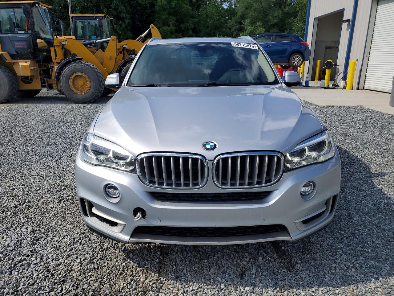 2014 Bmw X5 Sdrive35i Silver vin: 5UXKR2C58E0H33262