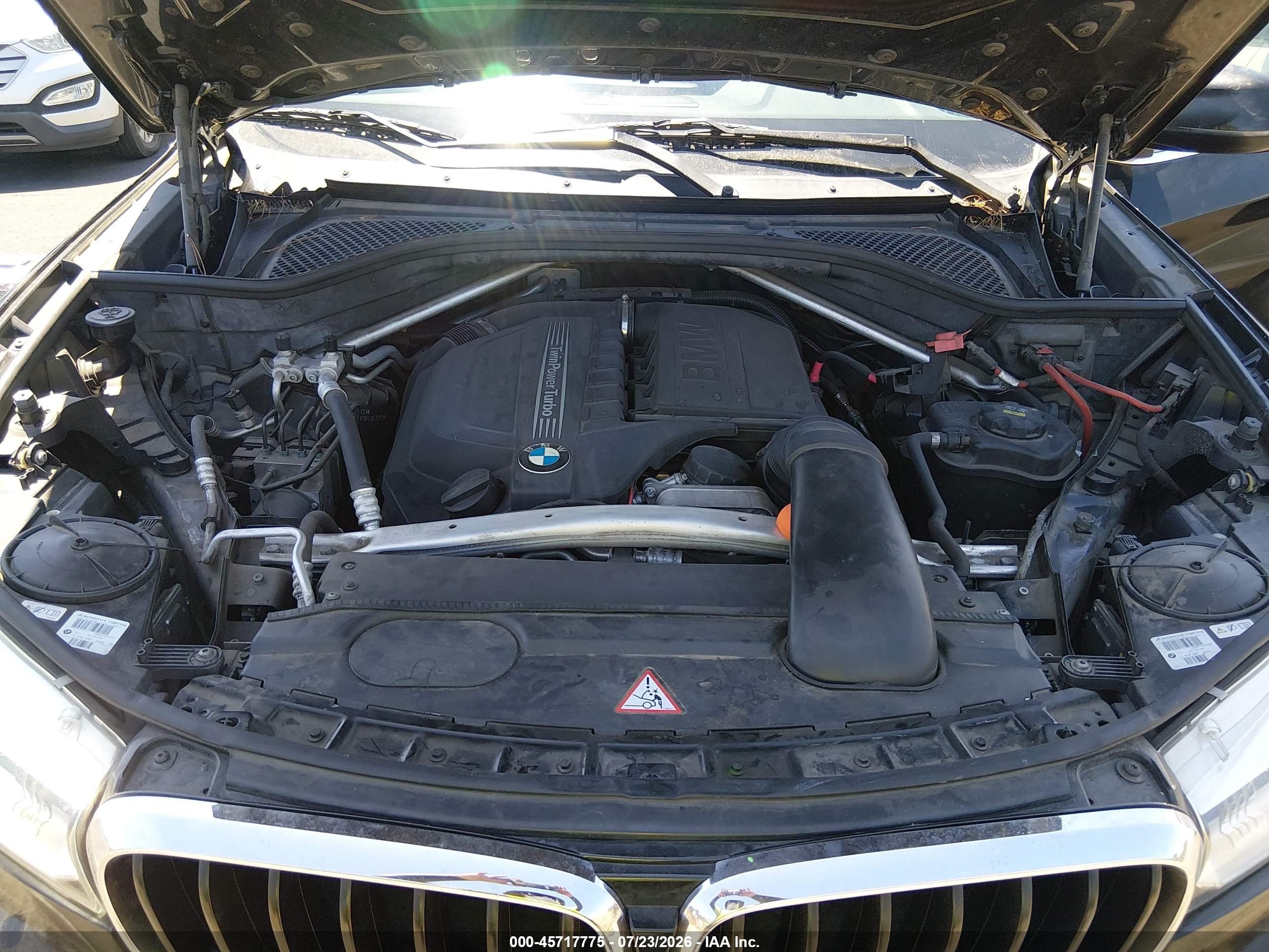 2015 Bmw X5 Sdrive35i Black vin: 5UXKR2C58F0H36339