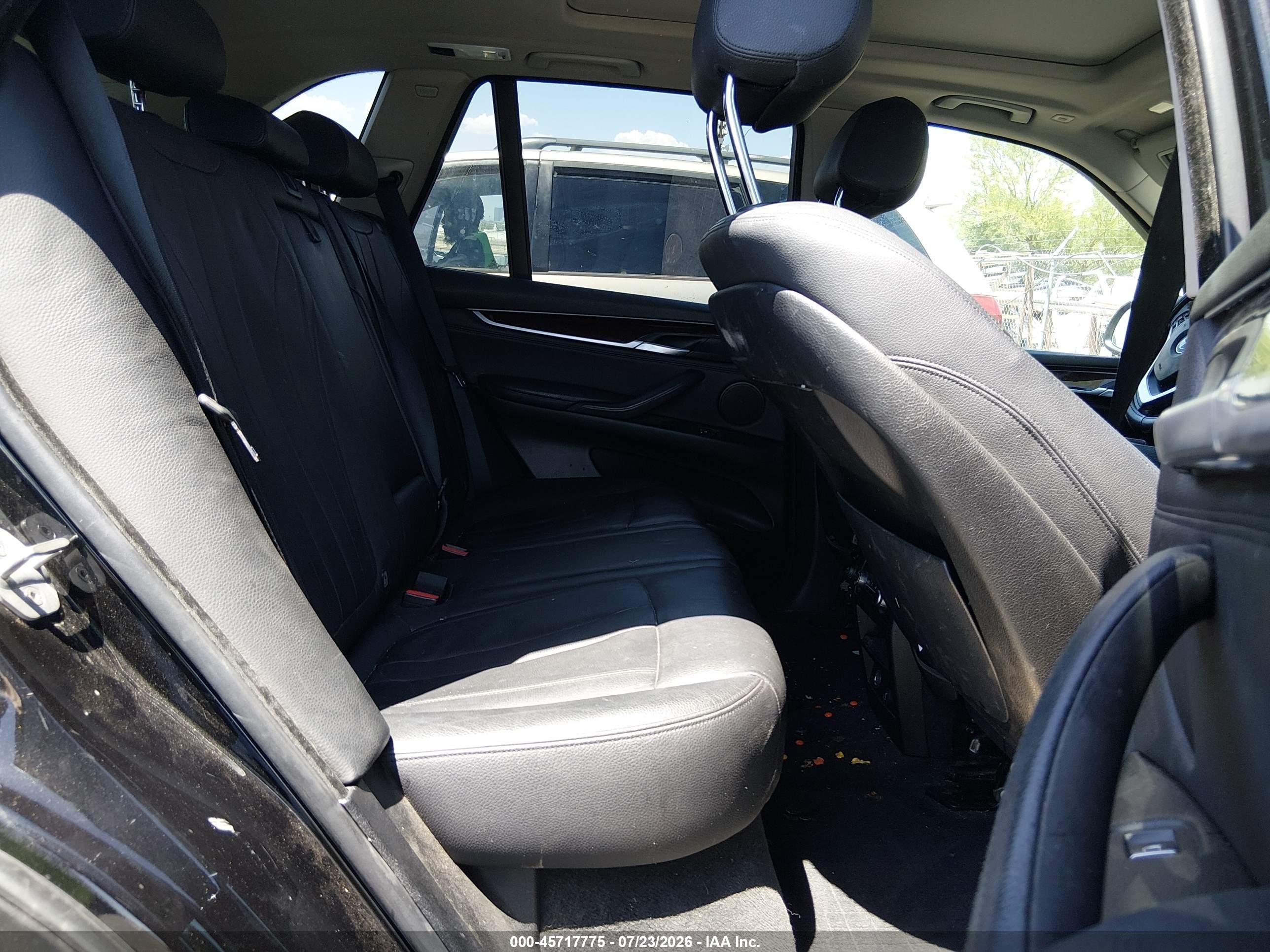 2015 Bmw X5 Sdrive35i Black vin: 5UXKR2C58F0H36339