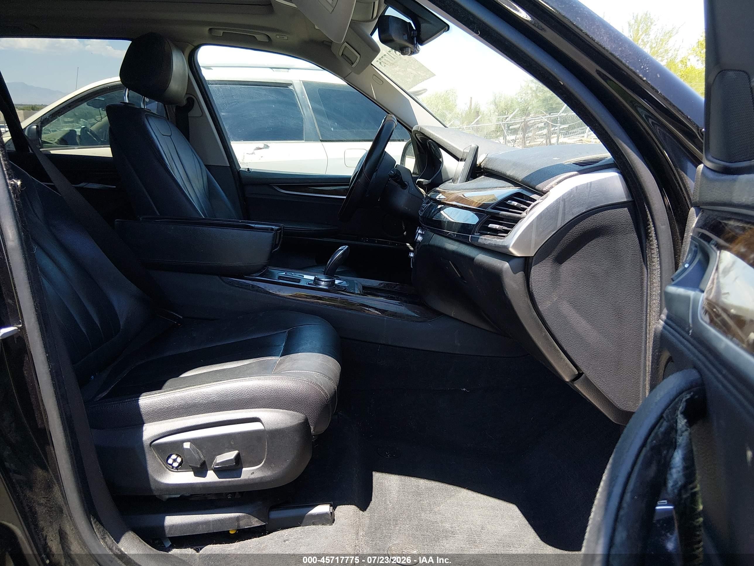 2015 Bmw X5 Sdrive35i Black vin: 5UXKR2C58F0H36339