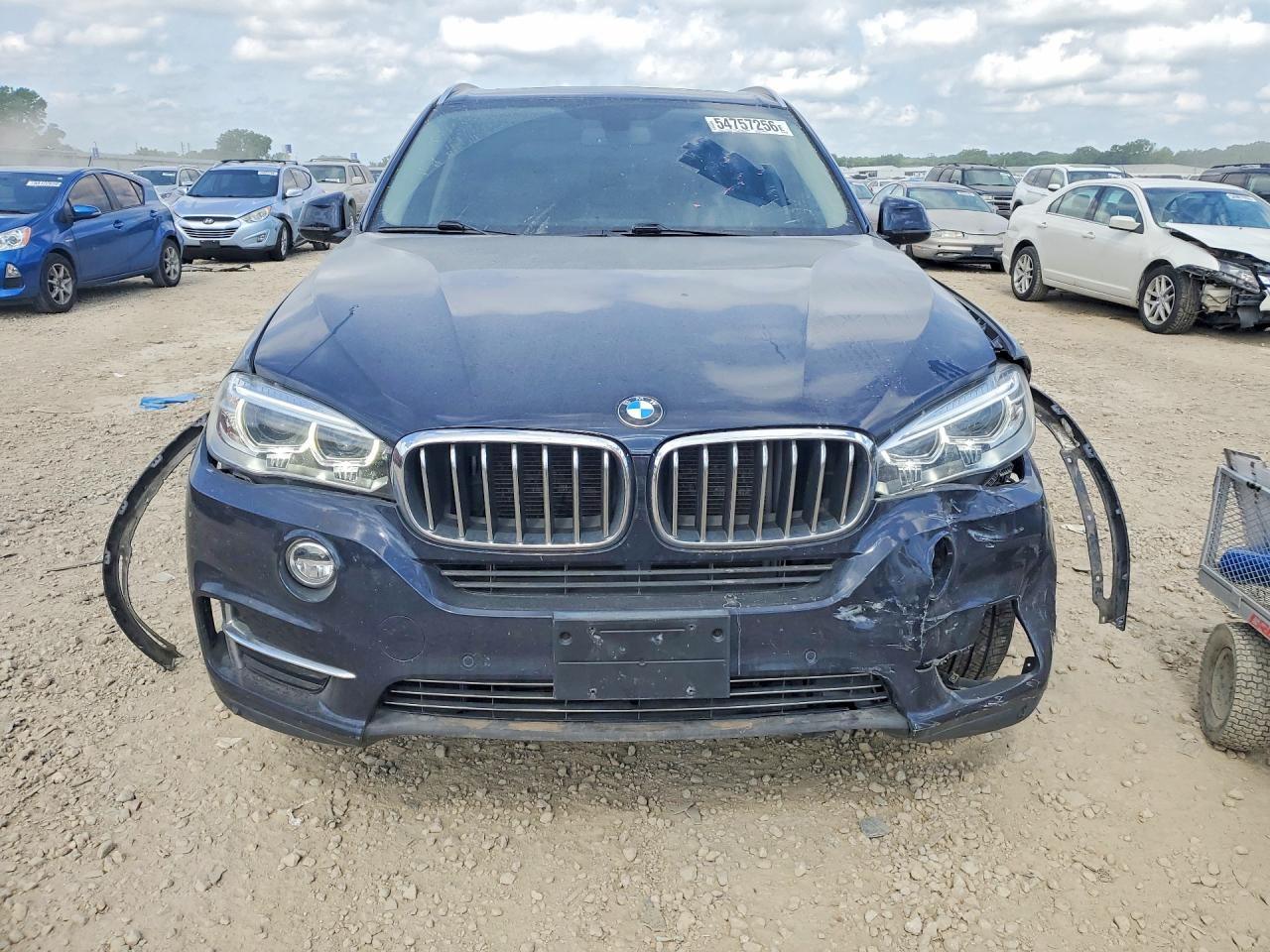 2015 Bmw X5 Sdrive35i Черный vin: 5UXKR2C58F0H37197