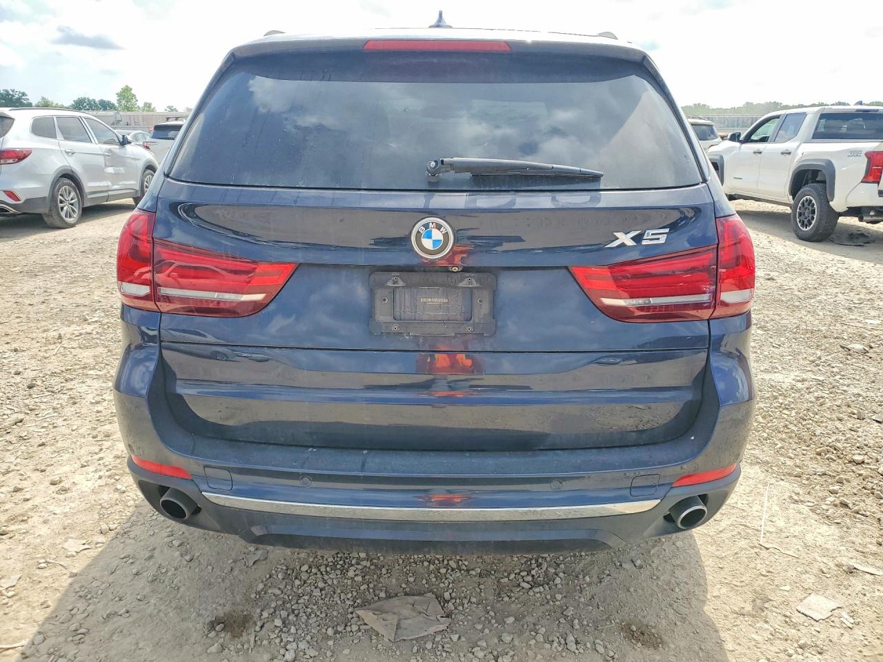 2015 Bmw X5 Sdrive35i Черный vin: 5UXKR2C58F0H37197
