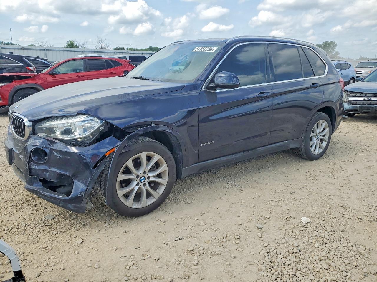 2015 Bmw X5 Sdrive35i Black vin: 5UXKR2C58F0H37197