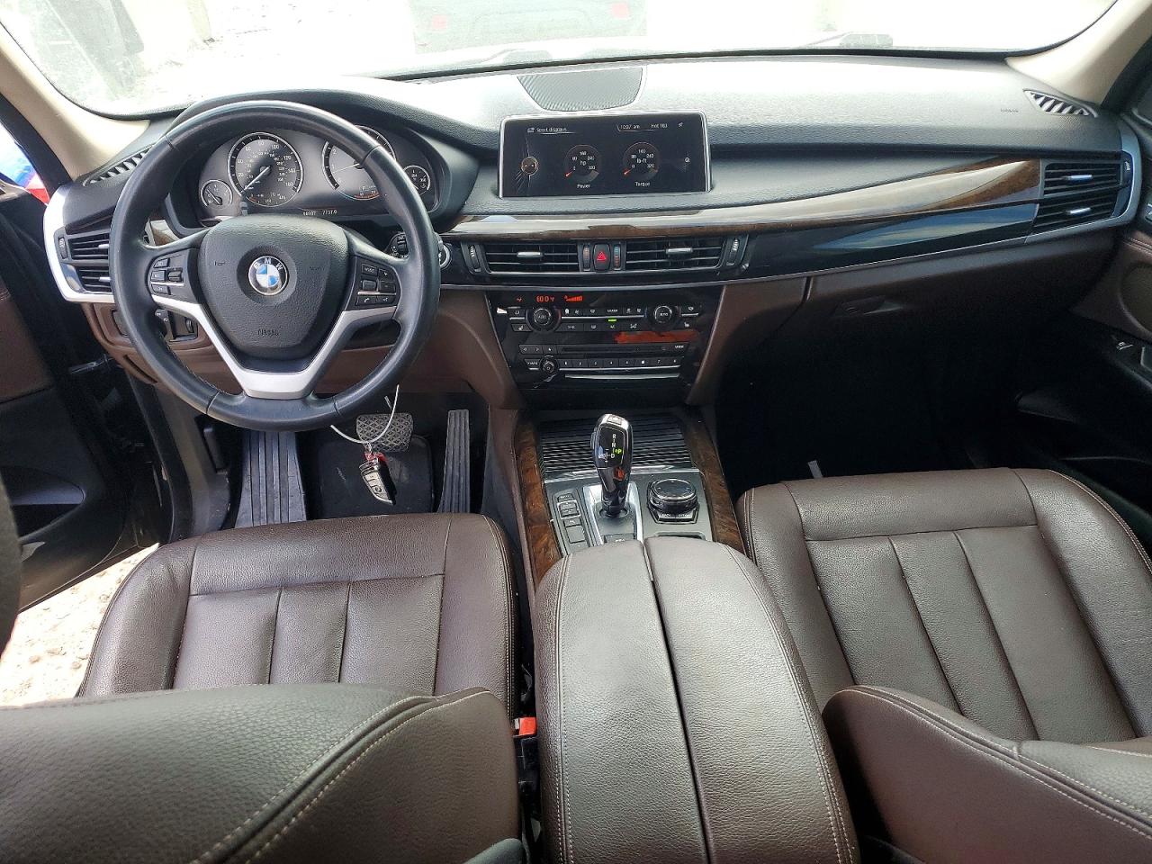 2015 Bmw X5 Sdrive35i Черный vin: 5UXKR2C58F0H37197