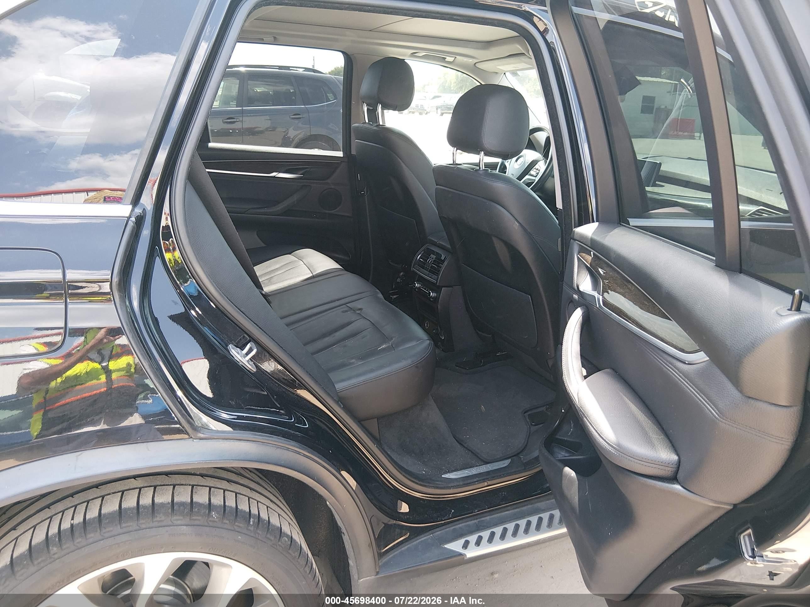 2015 Bmw X5 Sdrive35i Black vin: 5UXKR2C58F0H37894