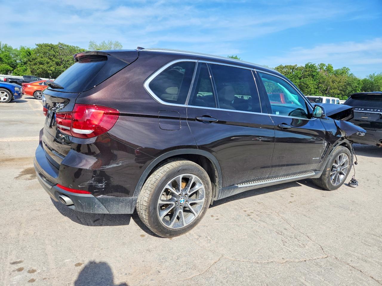 2015 Bmw X5 Sdrive35i Purple vin: 5UXKR2C58F0H39631