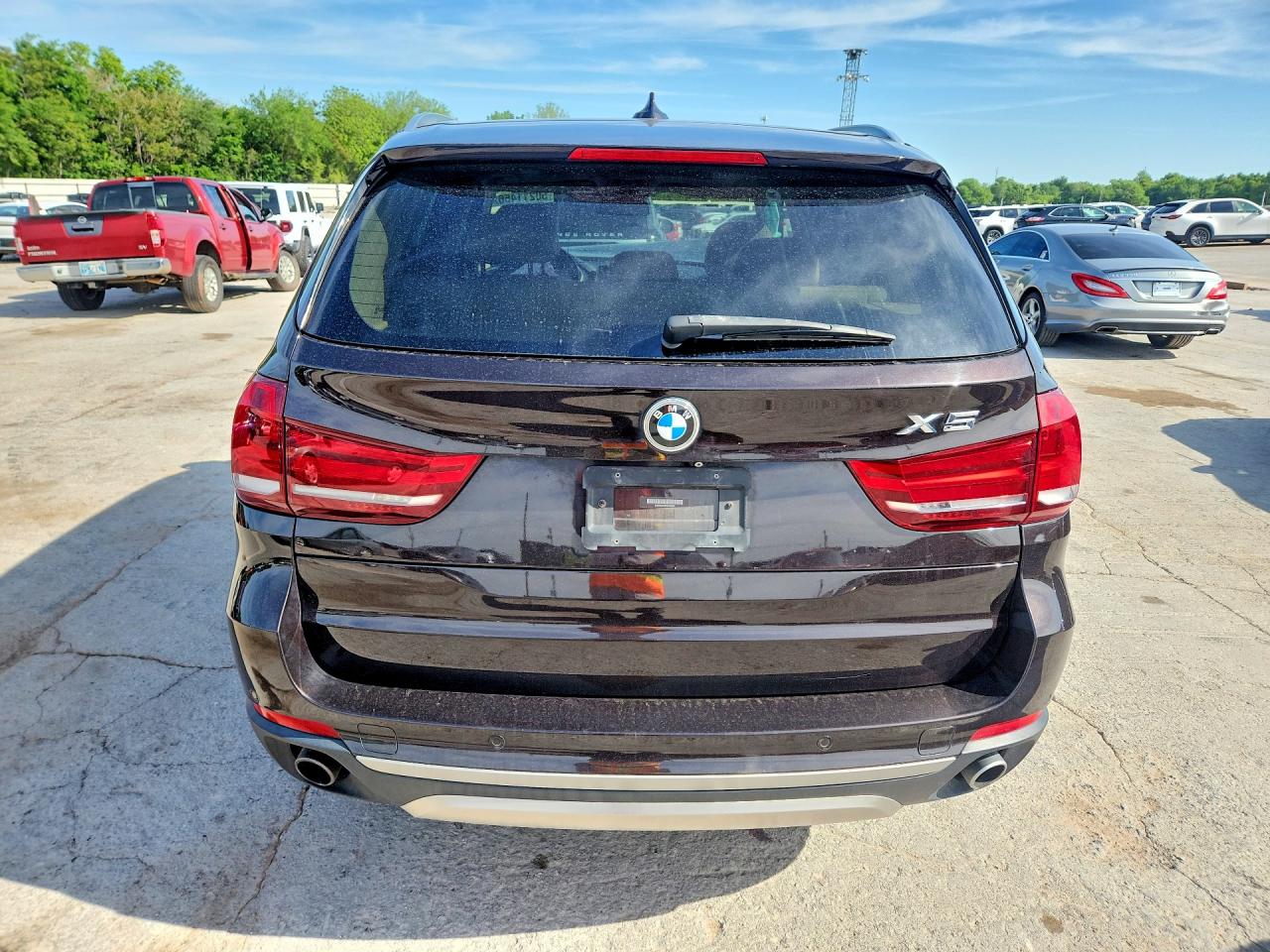 2015 Bmw X5 Sdrive35i Purple vin: 5UXKR2C58F0H39631