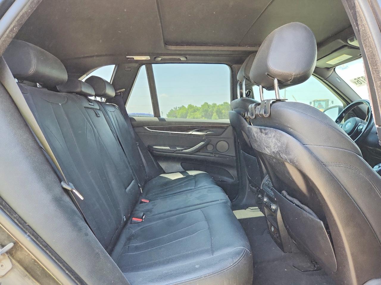 2015 Bmw X5 Sdrive35i Black vin: 5UXKR2C58F0H40195
