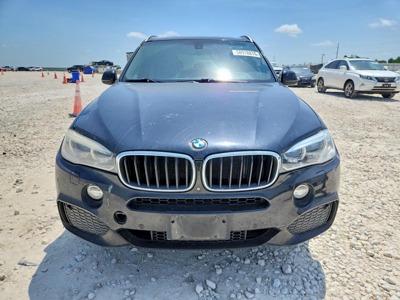 2015 Bmw X5 Sdrive35i Black vin: 5UXKR2C58F0H40195
