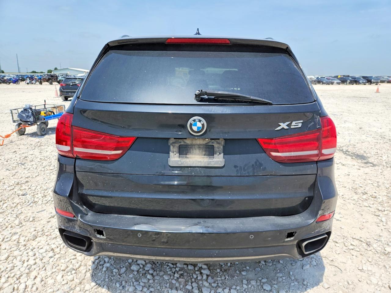 2015 Bmw X5 Sdrive35i Black vin: 5UXKR2C58F0H40195
