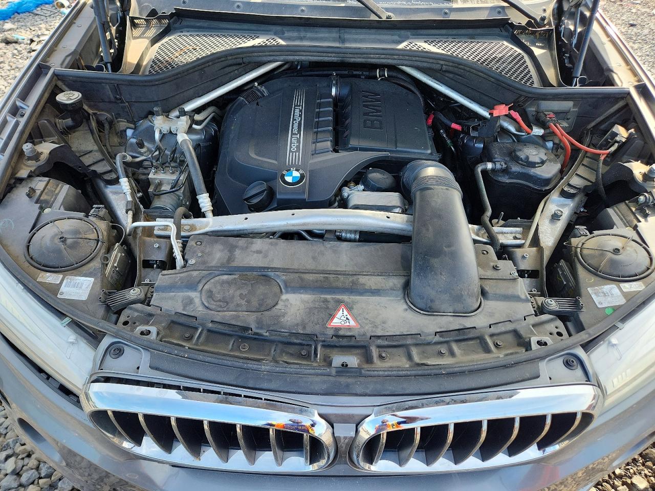 2014 Bmw X5 Sdrive35i Gray vin: 5UXKR2C59E0C00286