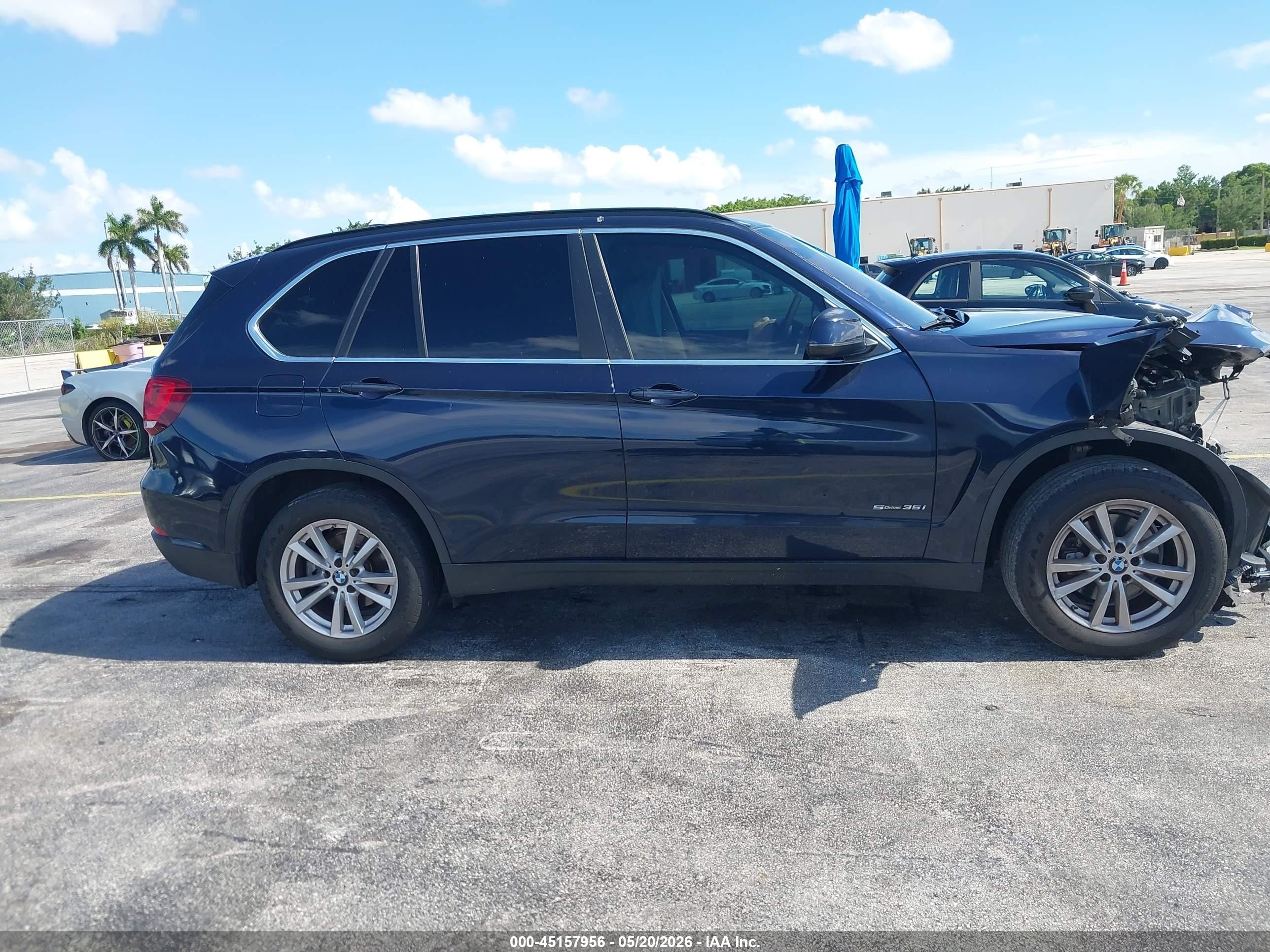 2015 Bmw X5 Sdrive35i Black vin: 5UXKR2C59F0H36124