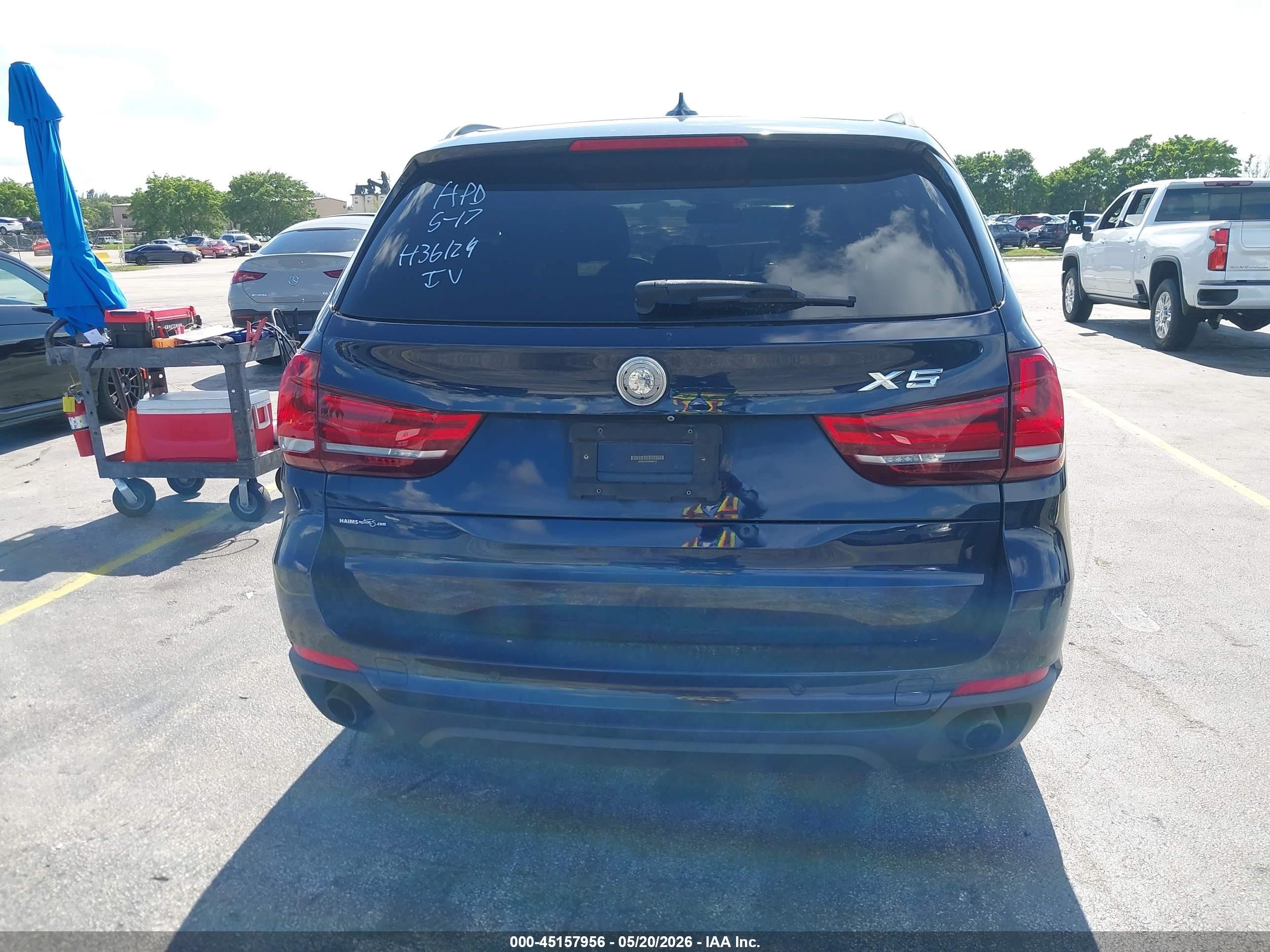 2015 Bmw X5 Sdrive35i Black vin: 5UXKR2C59F0H36124