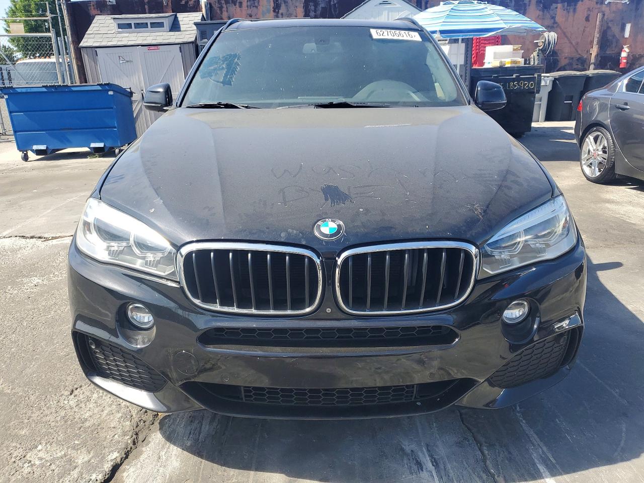 2015 Bmw X5 Sdrive35i Black vin: 5UXKR2C59F0H40593