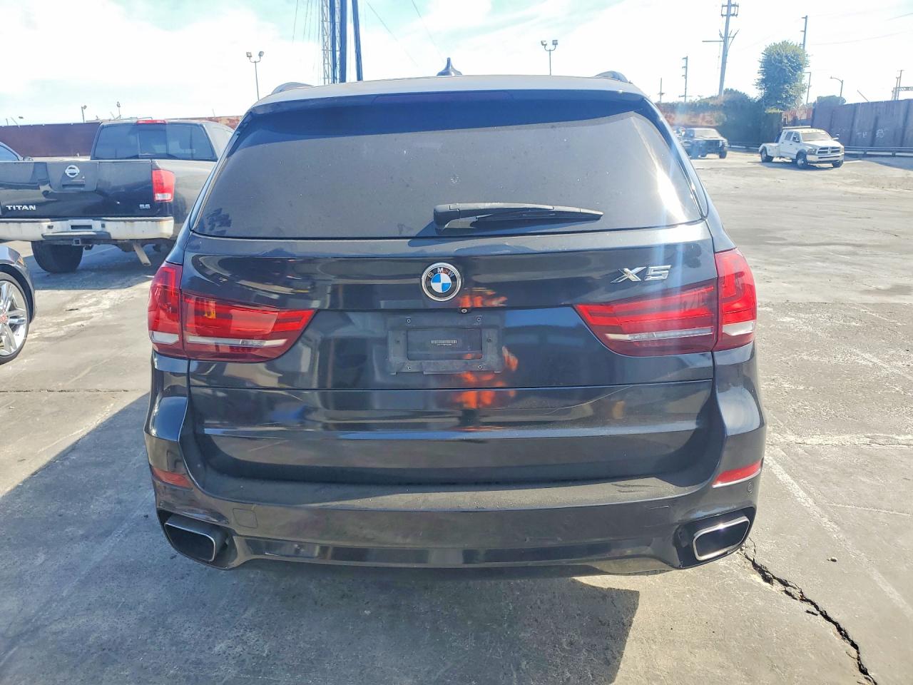 2015 Bmw X5 Sdrive35i Black vin: 5UXKR2C59F0H40593
