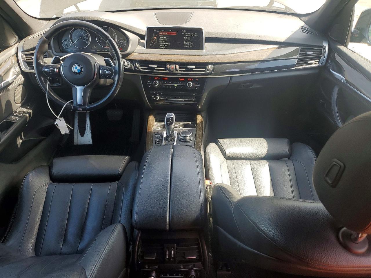2015 Bmw X5 Sdrive35i Black vin: 5UXKR2C59F0H40593