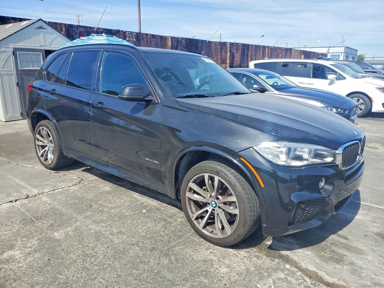 2015 Bmw X5 Sdrive35i Black vin: 5UXKR2C59F0H40593