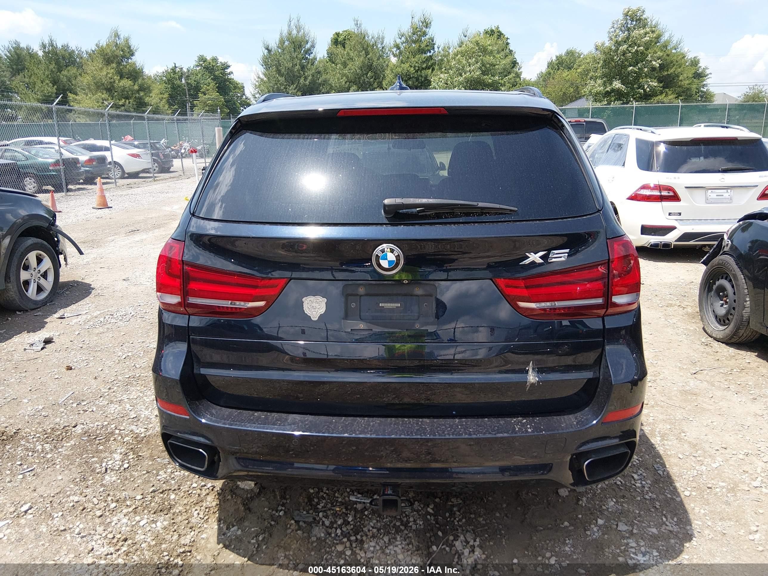 2014 Bmw X5 Xdrive50i Черный vin: 5UXKR6C50E0J71572