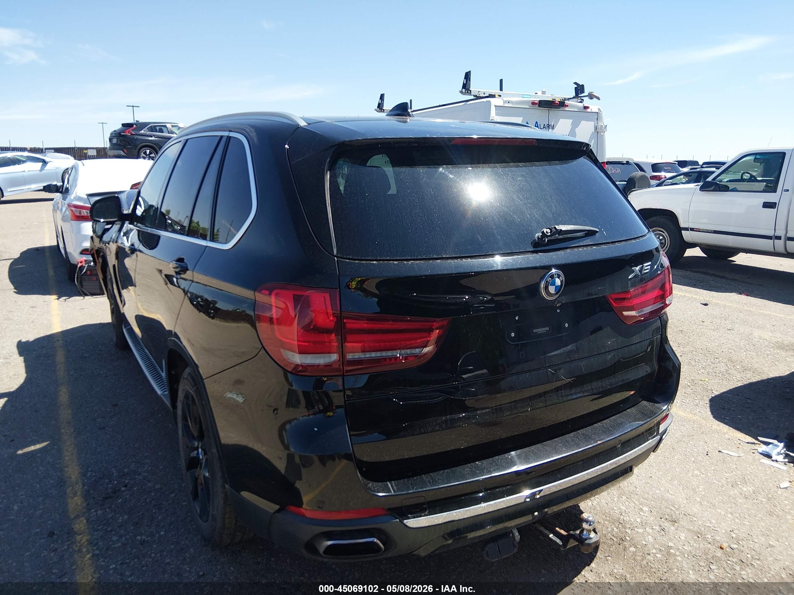 2015 Bmw X5 Xdrive50i Black vin: 5UXKR6C50F0J74134