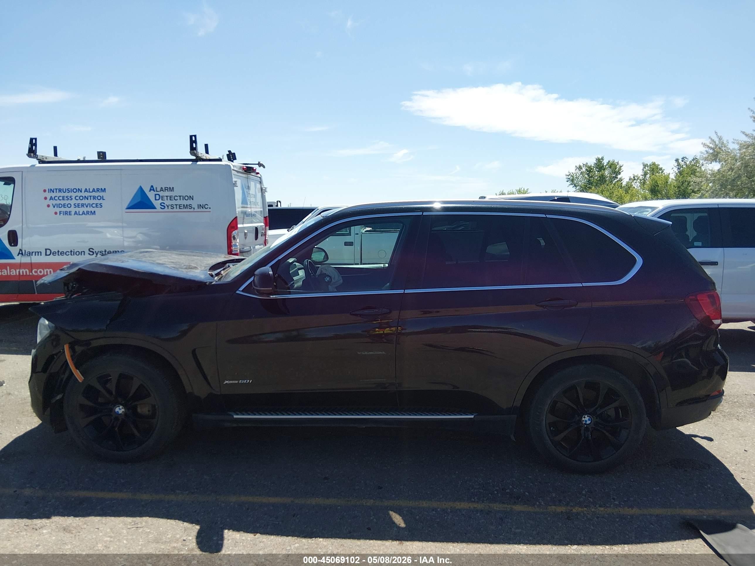2015 Bmw X5 Xdrive50i Black vin: 5UXKR6C50F0J74134