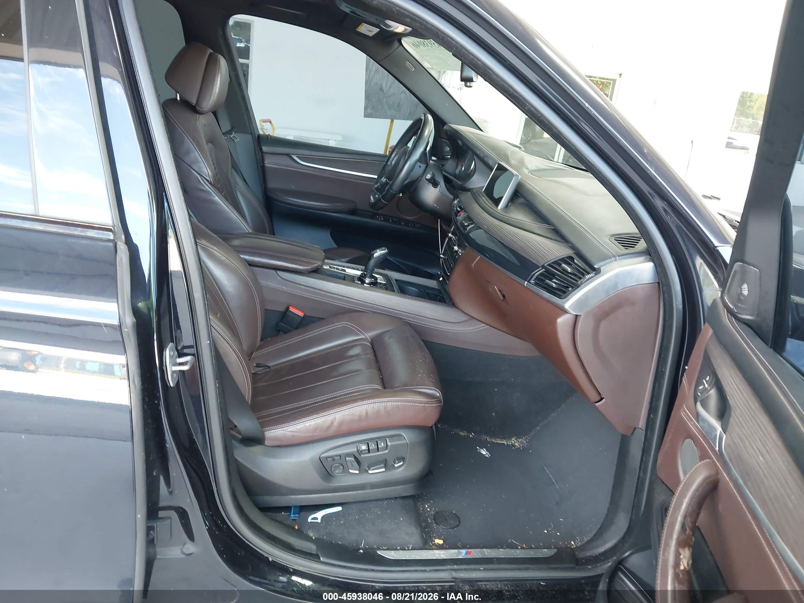 2015 Bmw X5 Xdrive50i Blue vin: 5UXKR6C50F0J76899