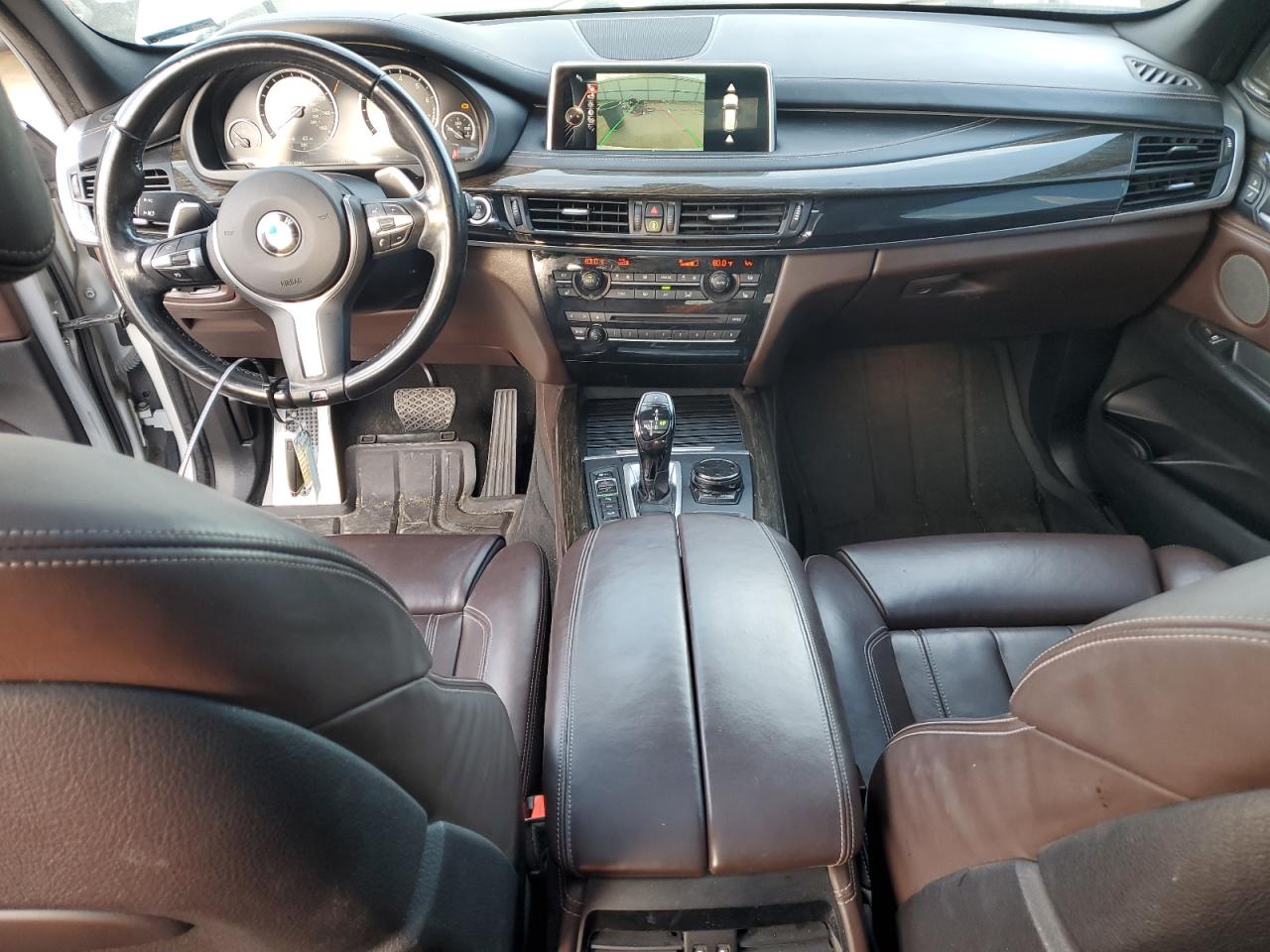 2015 Bmw X5 Xdrive50i Серебряный vin: 5UXKR6C50F0J78815