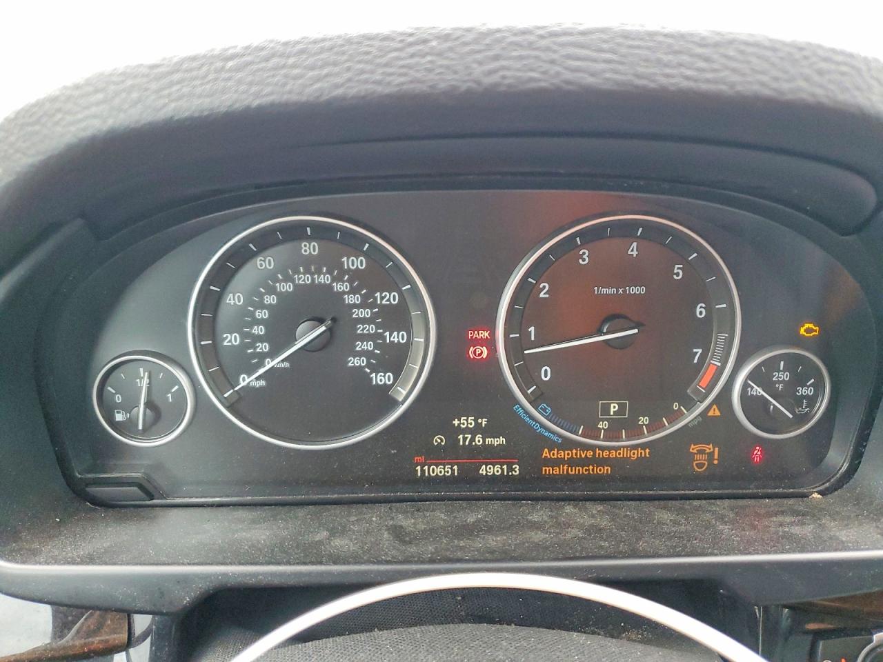 2015 Bmw X5 Xdrive50i Серый vin: 5UXKR6C50F0J79205