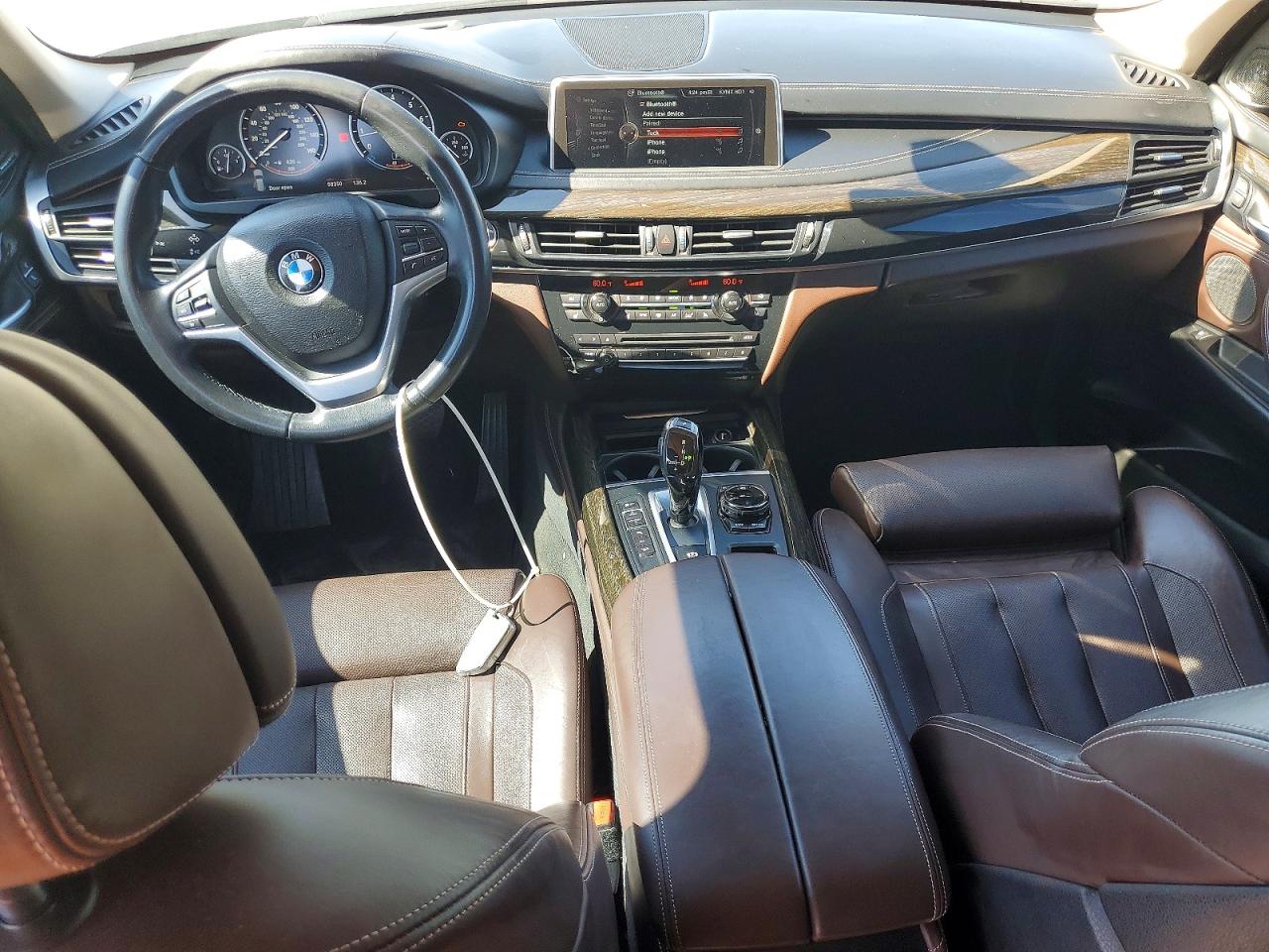 2015 Bmw X5 Xdrive50i Black vin: 5UXKR6C50F0J79415