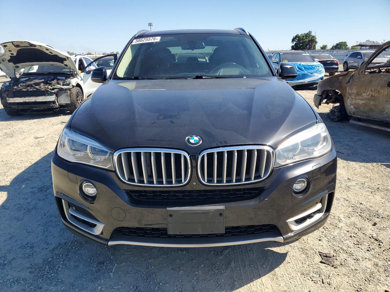 2015 Bmw X5 Xdrive50i Black vin: 5UXKR6C50F0J79415