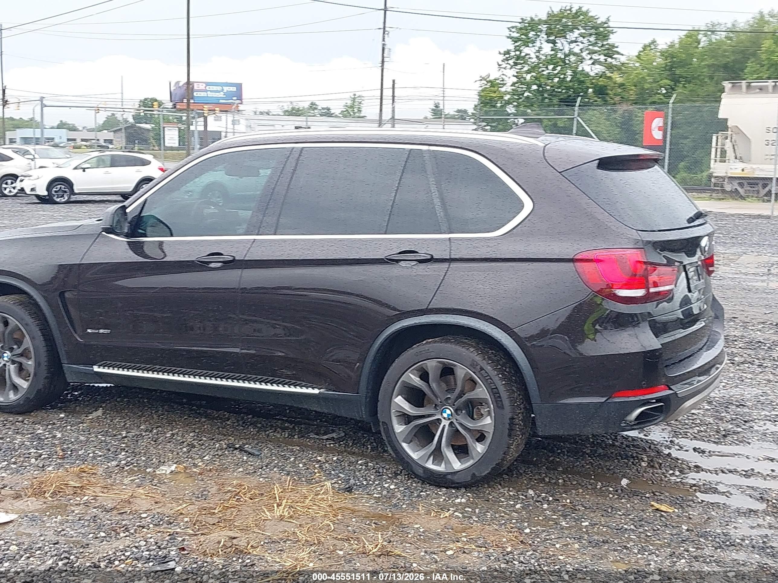 2014 Bmw X5 Xdrive50i Black vin: 5UXKR6C51E0C02136