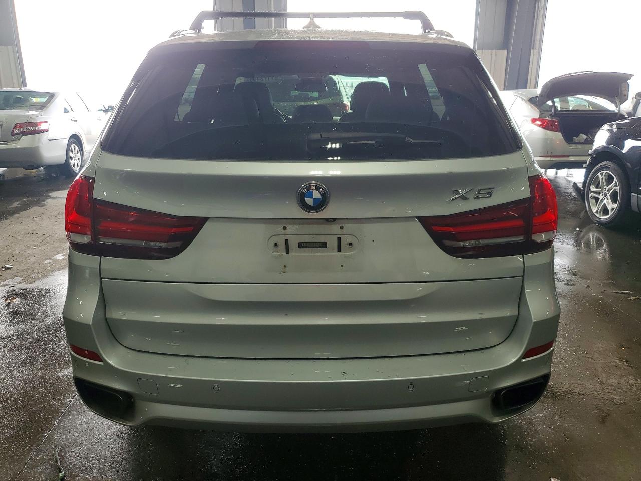 2015 Bmw X5 Xdrive50i Silver vin: 5UXKR6C52F0J75592