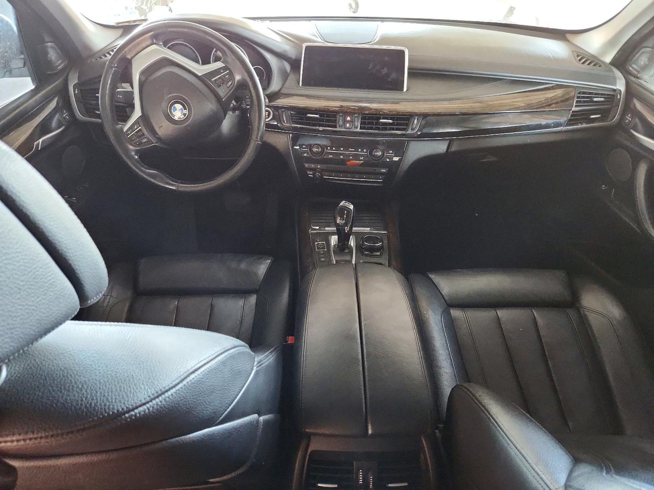 2015 Bmw X5 Xdrive50i White vin: 5UXKR6C52F0J76273