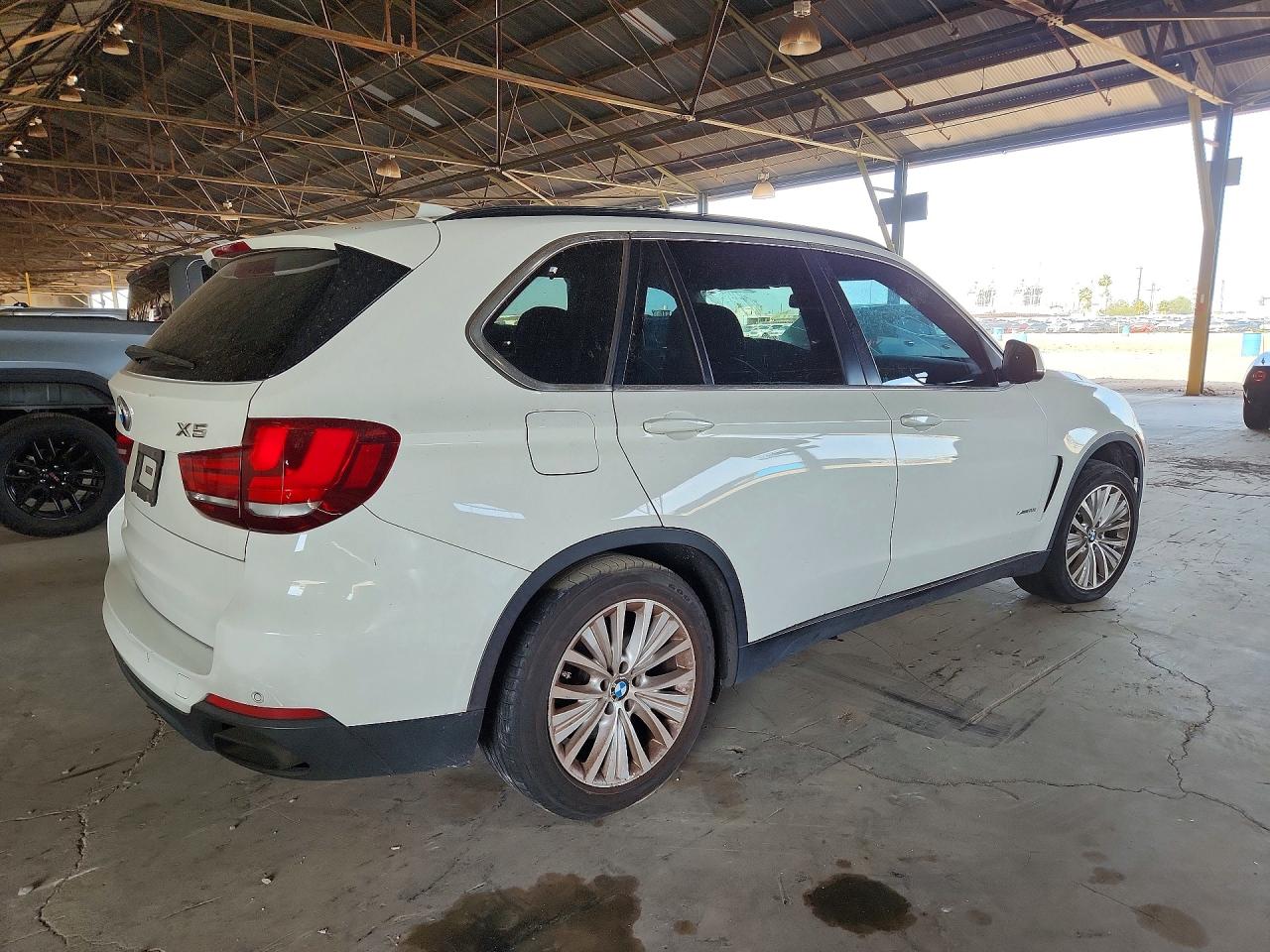 2015 Bmw X5 Xdrive50i White vin: 5UXKR6C52F0J76273