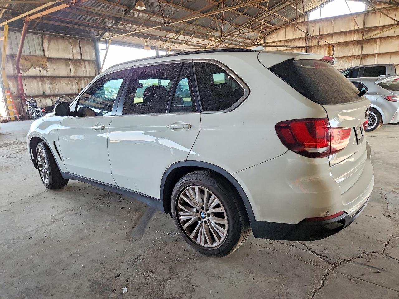 2015 Bmw X5 Xdrive50i White vin: 5UXKR6C52F0J76273
