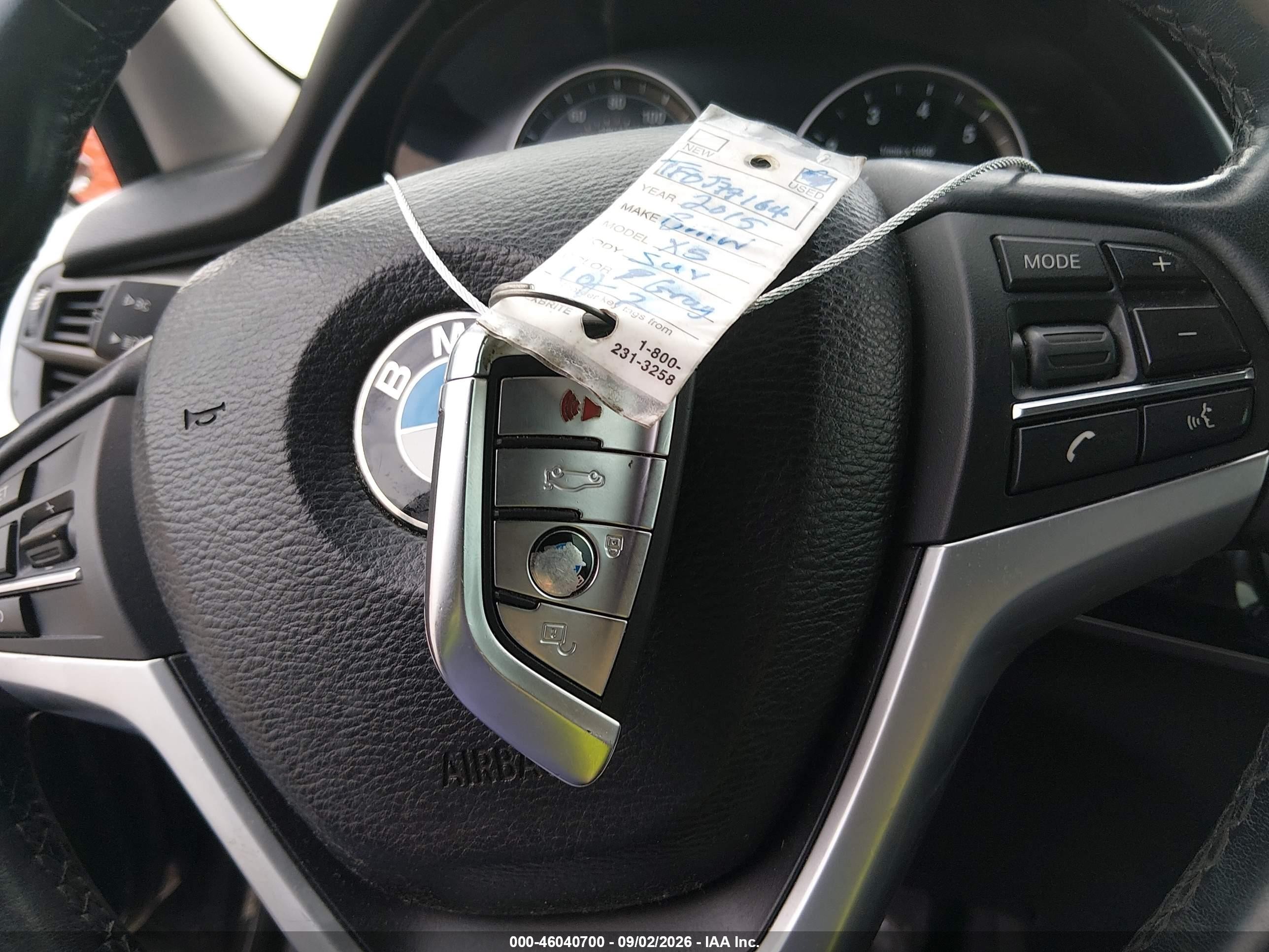 2015 Bmw X5 Xdrive50i Gray vin: 5UXKR6C52F0J77164