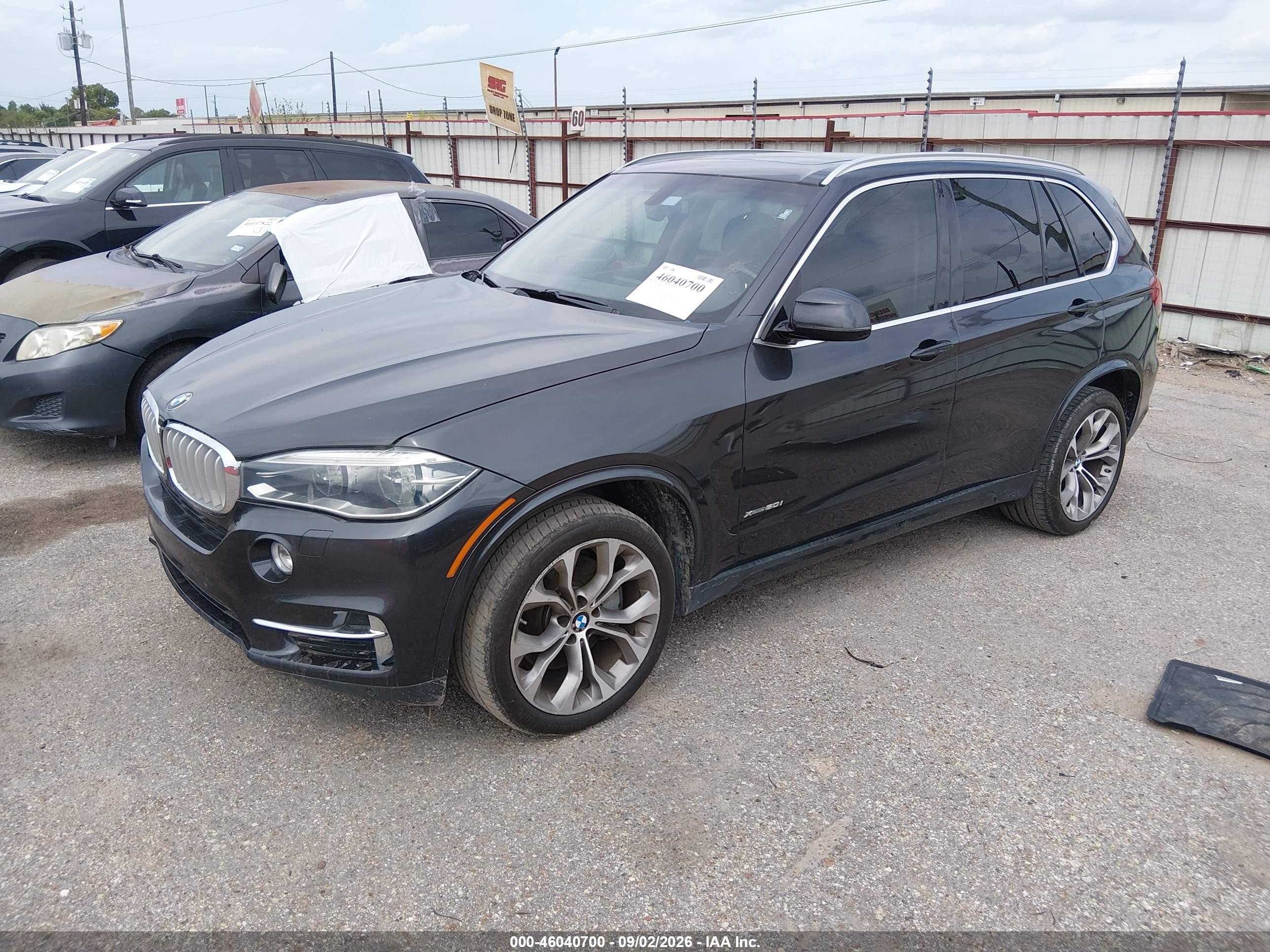 2015 Bmw X5 Xdrive50i Gray vin: 5UXKR6C52F0J77164