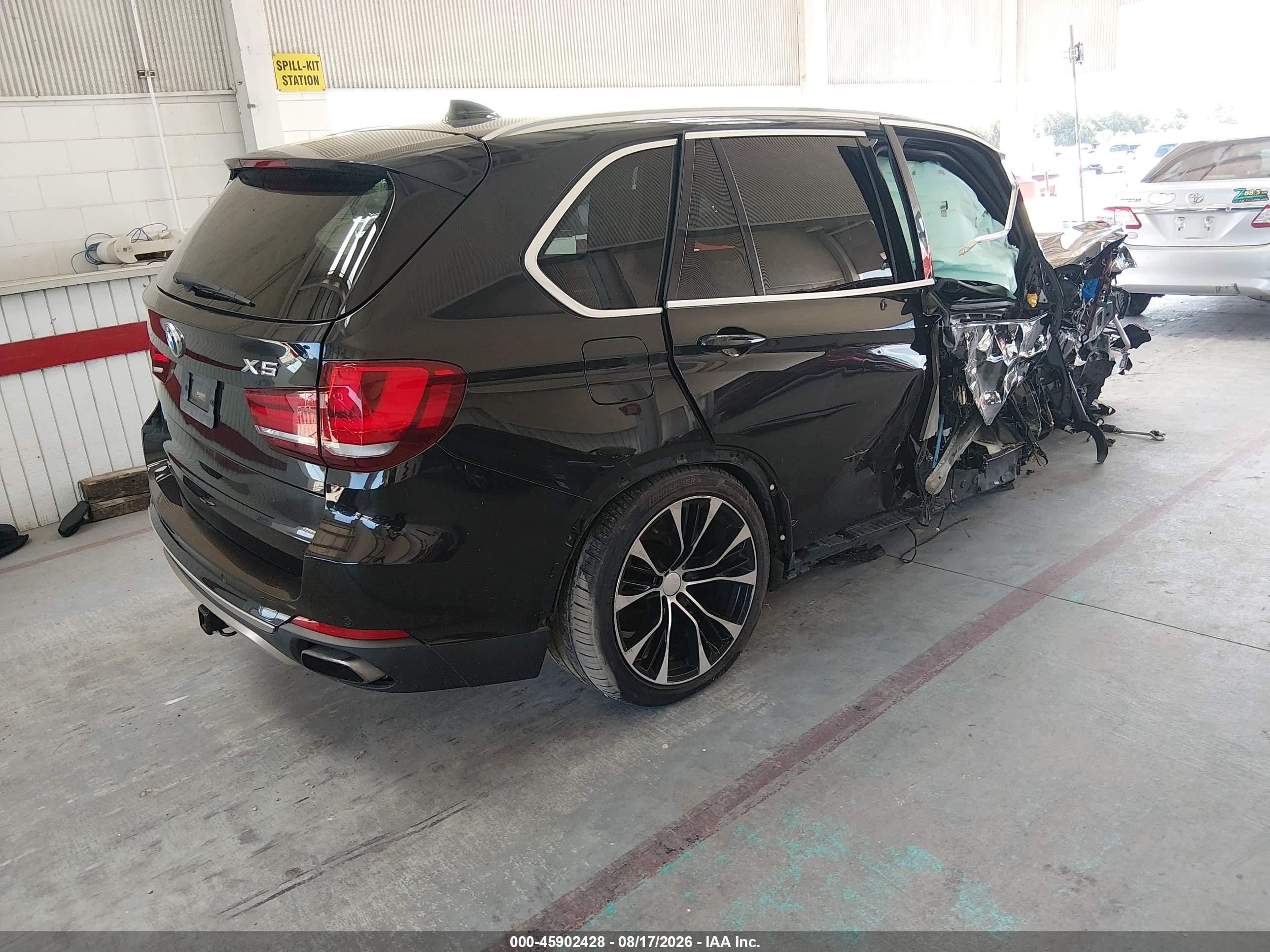 2015 Bmw X5 Xdrive50i Black vin: 5UXKR6C52F0J77598