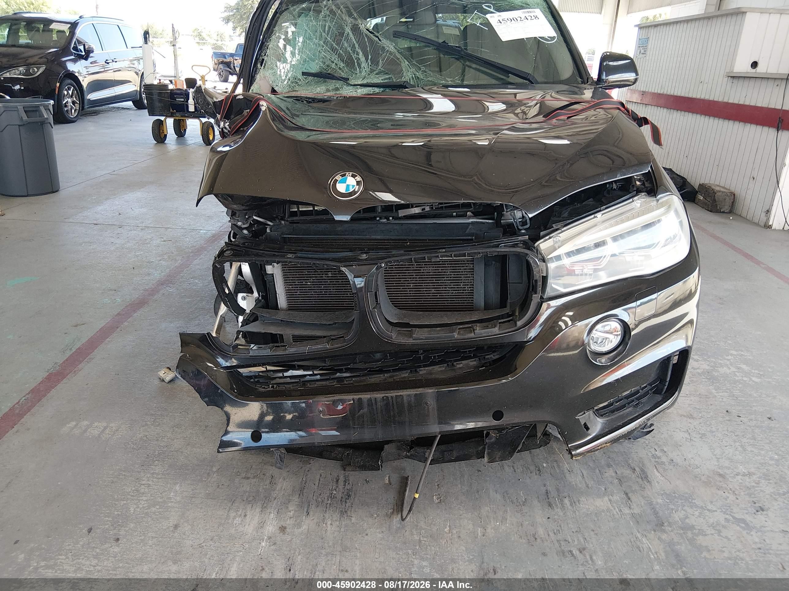 2015 Bmw X5 Xdrive50i Black vin: 5UXKR6C52F0J77598