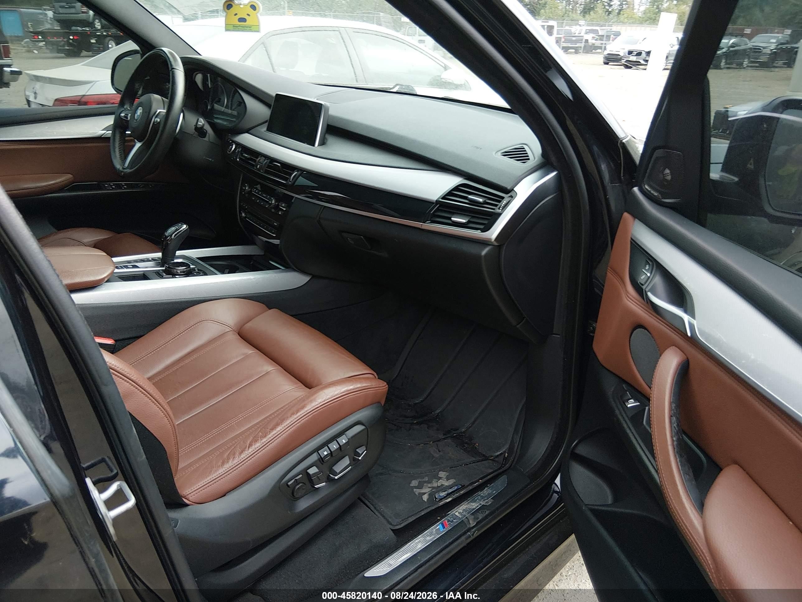 2014 Bmw X5 Xdrive50i Black vin: 5UXKR6C53E0C02624