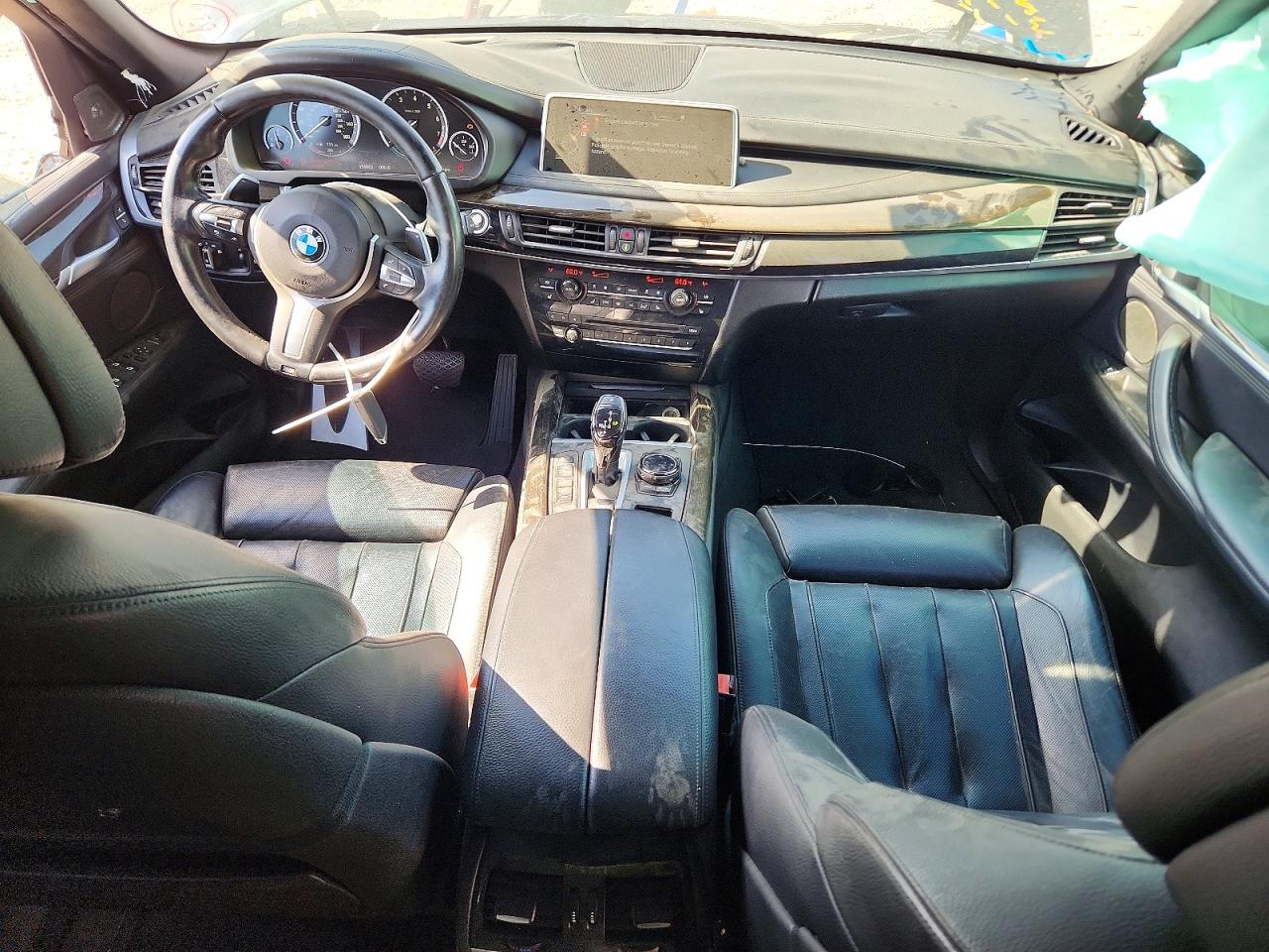 2015 Bmw X5 Xdrive50i Blue vin: 5UXKR6C53F0J77416