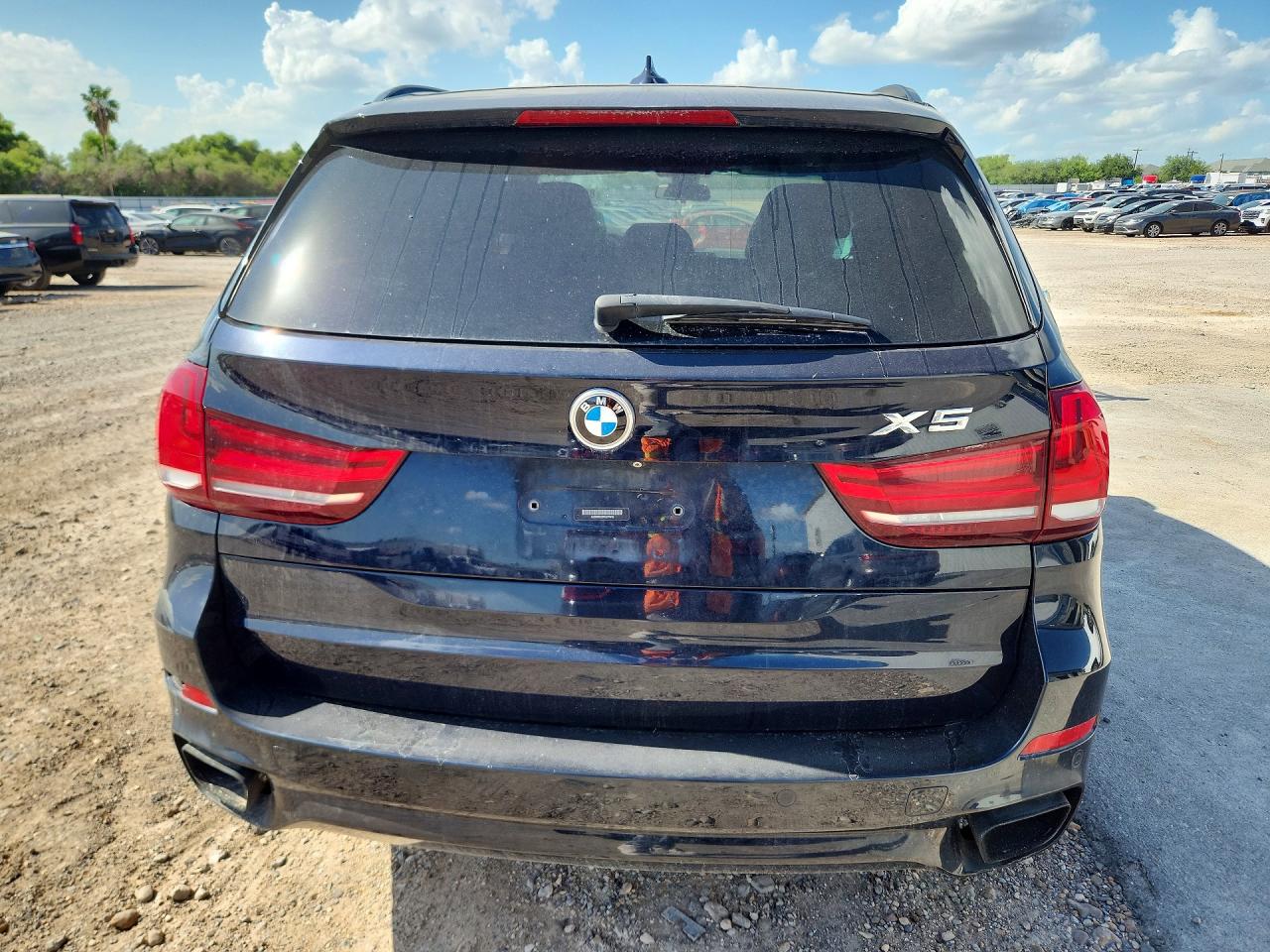 2015 Bmw X5 Xdrive50i Blue vin: 5UXKR6C53F0J77416