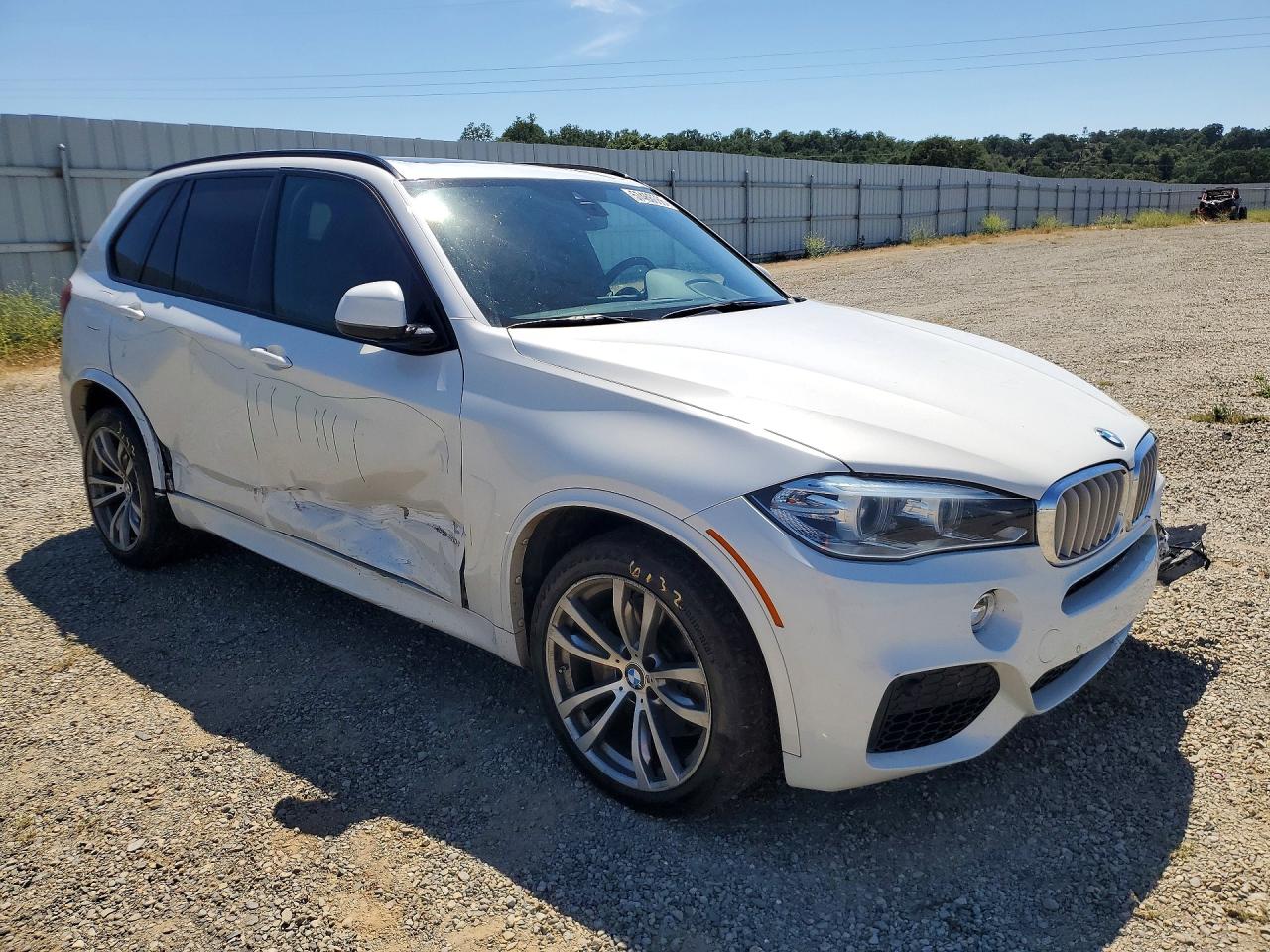 2014 Bmw X5 Xdrive50i White vin: 5UXKR6C54E0C02454